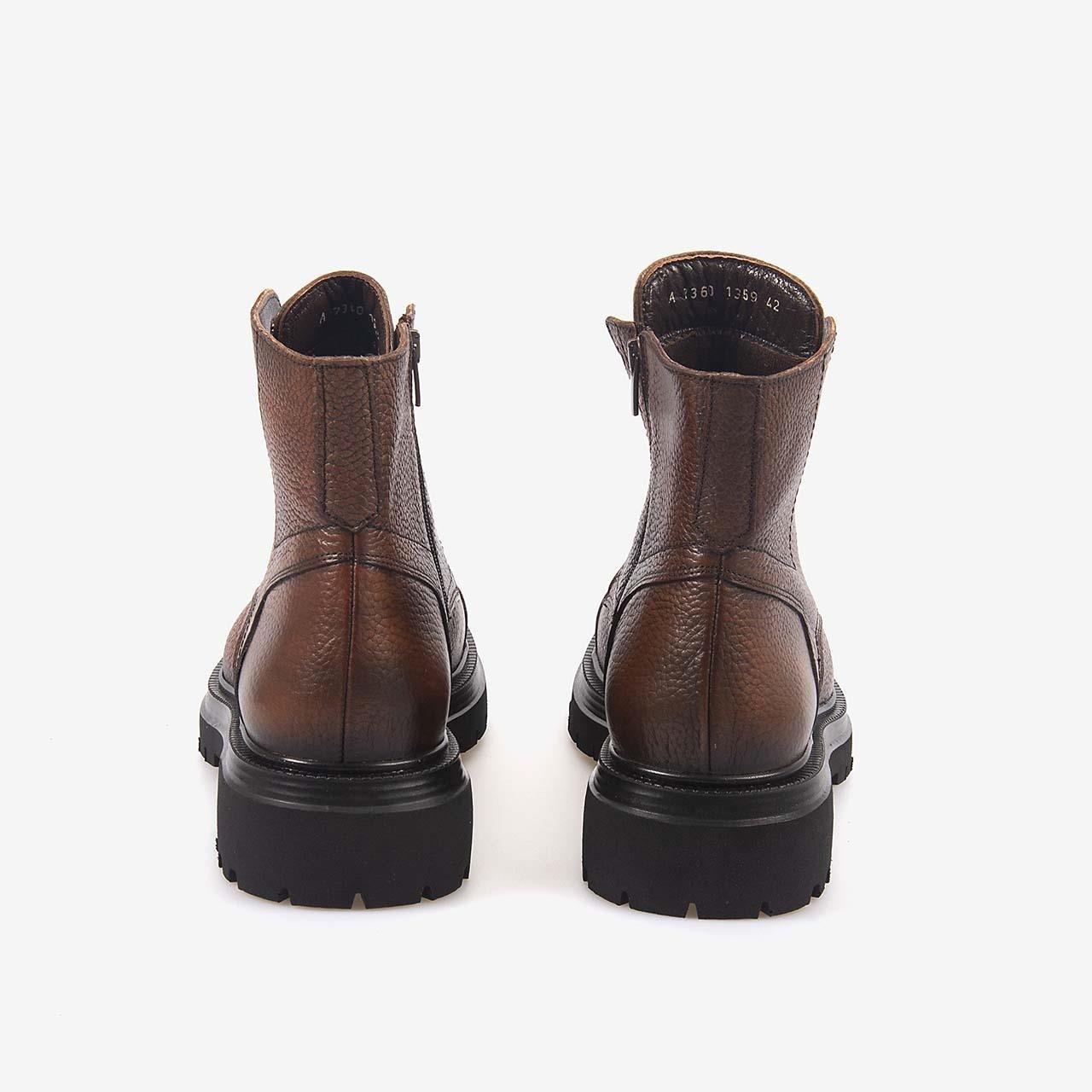 Kemal Tanca  Hakiki Deri  Taba Erkek Bot A7360