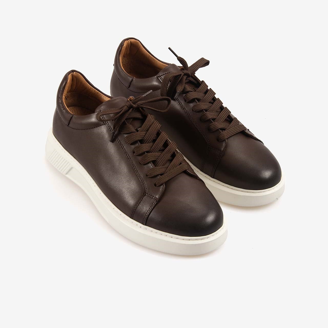 Kemal Tanca Erkek Eva Taban Hakiki Deri Sneaker & Spor Ayakkabı 3503-DÜZ