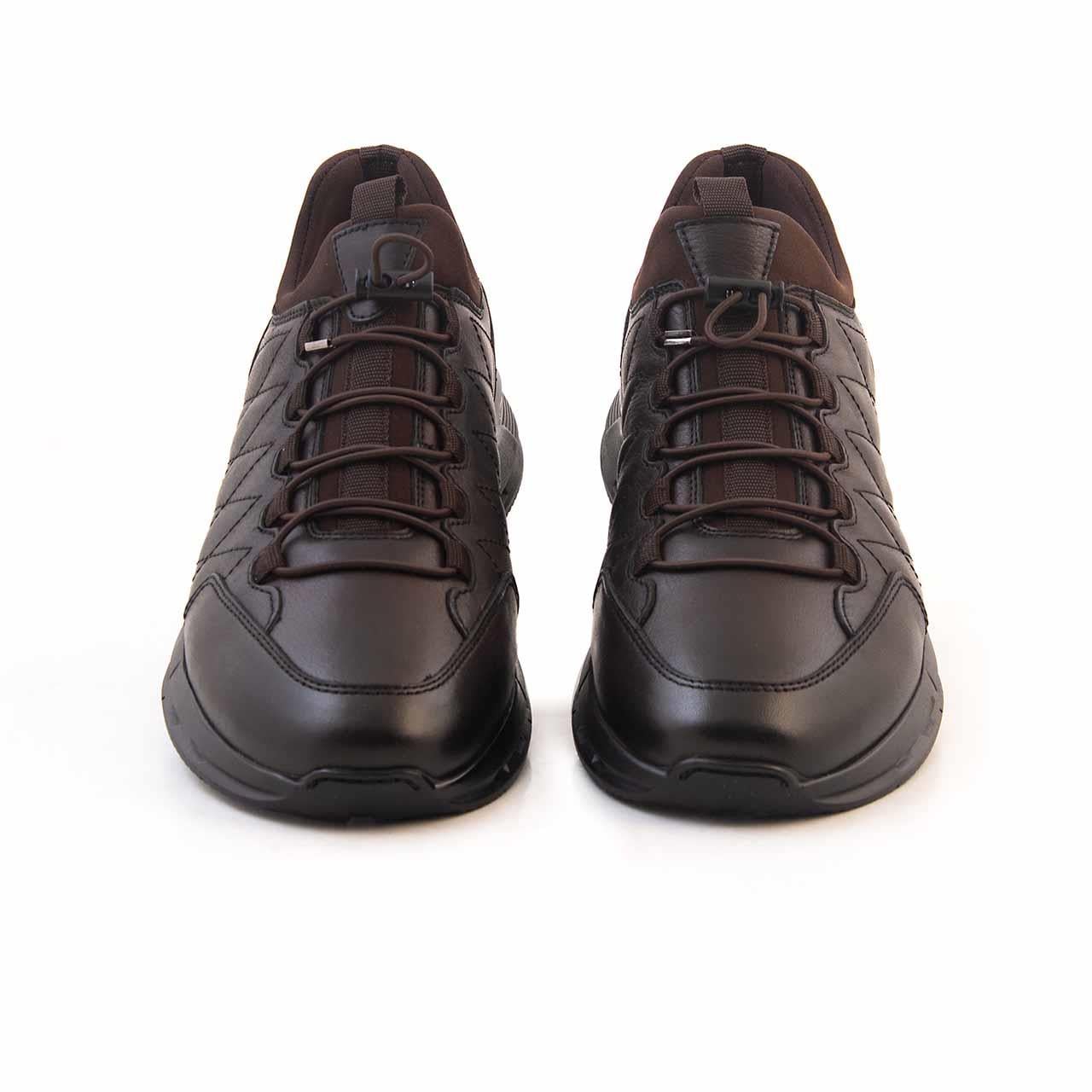 Kemal Tanca Erkek Hakiki Deri Kauçuk Taban Kahverengi Spor & Sneaker Ayakkabı