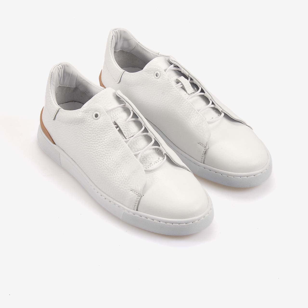 Kemal Tanca Erkek Eva Taban Hakiki Deri Beyaz Spor & Sneaker Ayakkabı 16702