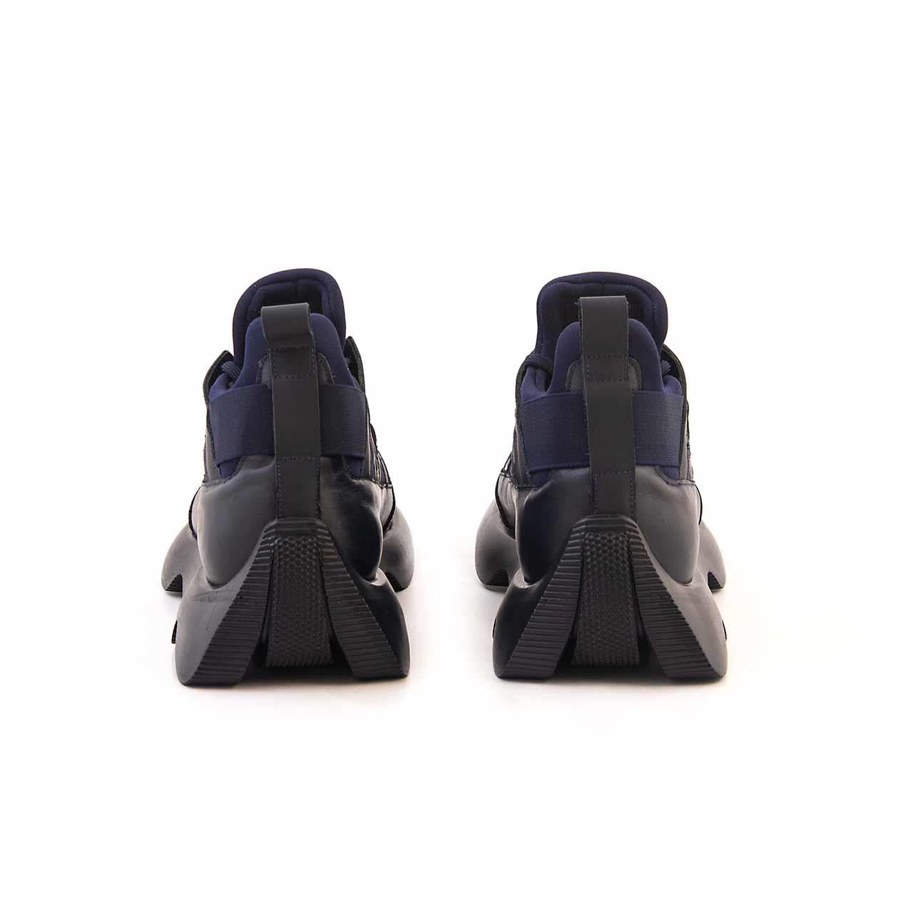 Kemal Tanca Erkek Hakiki Deri Eva Taban Lacivert Spor & Sneaker Ayakkabı