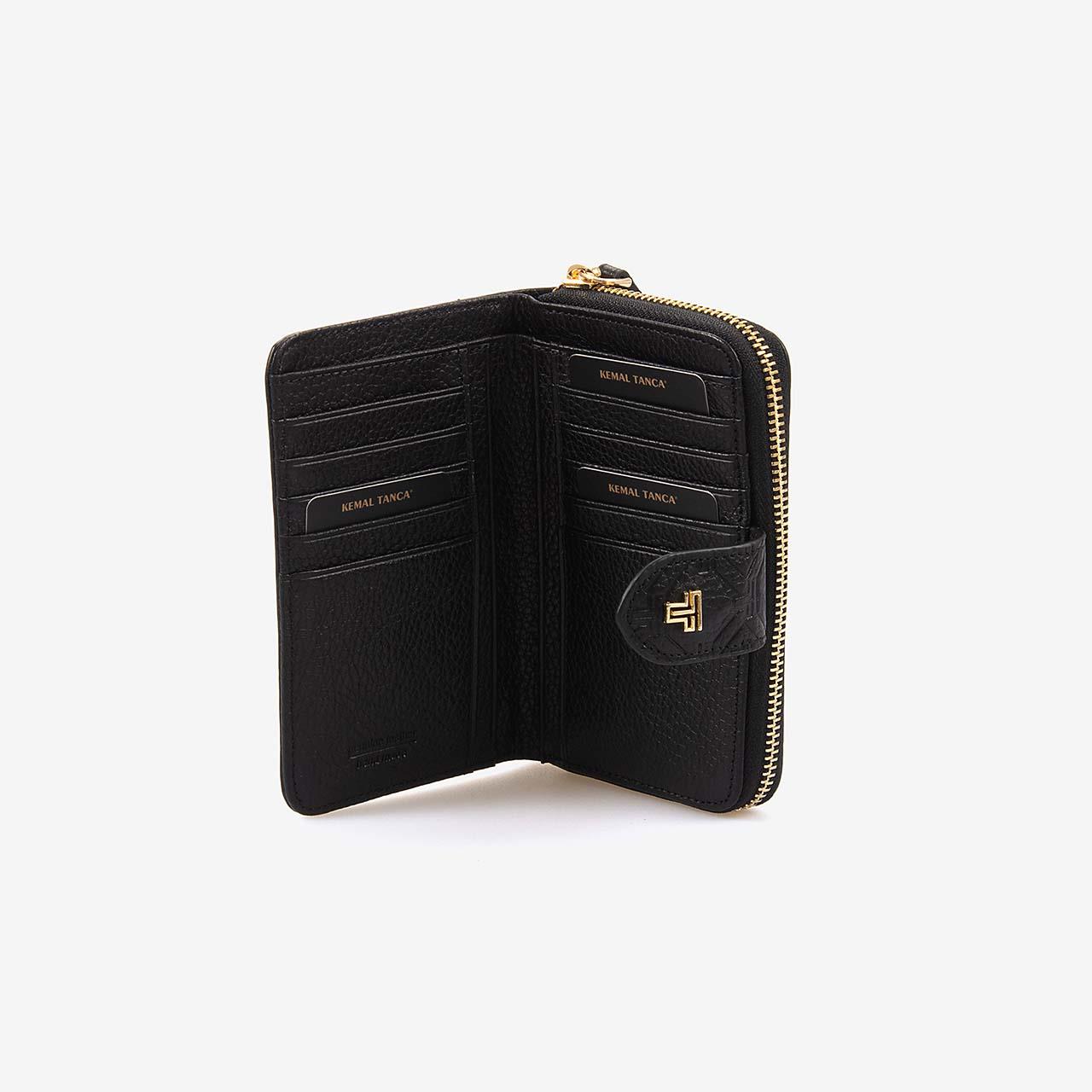 Kemal Tanca Hakiki Deri Kadın Cüzdan T2173