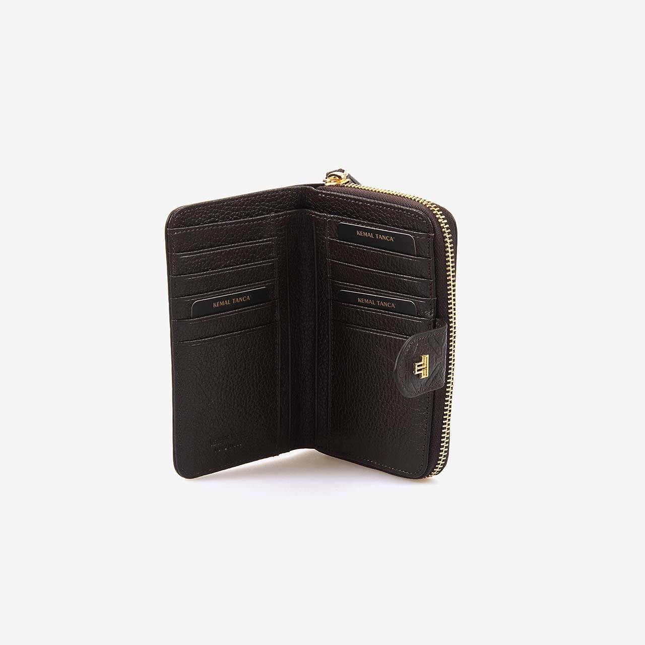 Kemal Tanca Hakiki Deri Kadın Cüzdan T2173