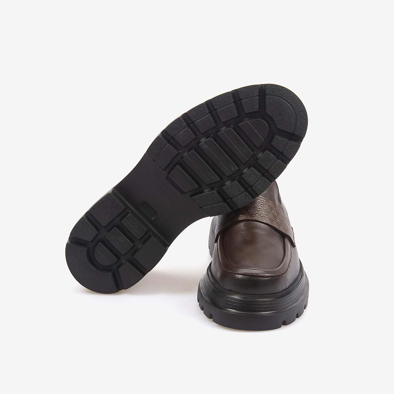 Kemal Tanca  Hakiki Deri Kadın Günlük Ayakkabı T802