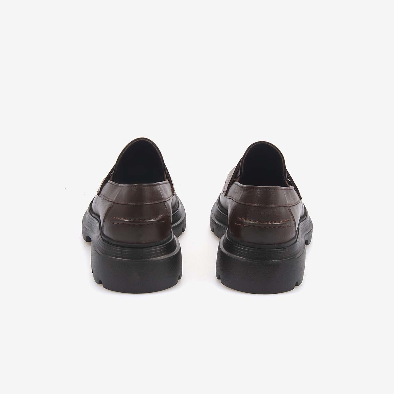 Kemal Tanca  Hakiki Deri Kadın Günlük Ayakkabı T802