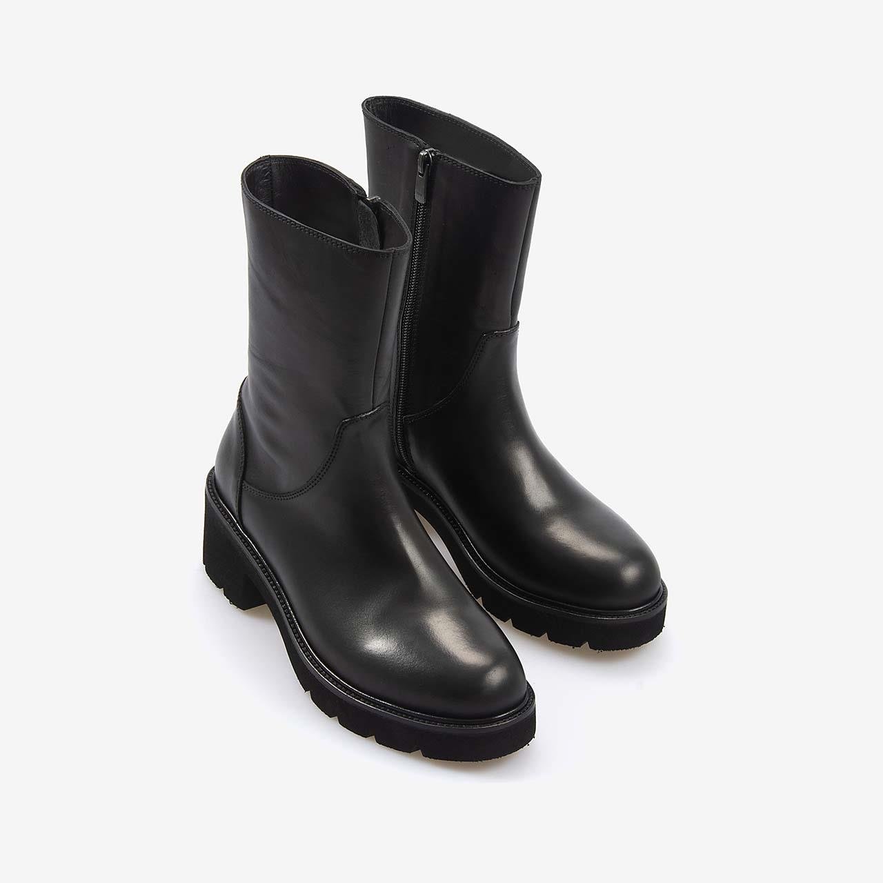 Kemal Tanca  Hakiki Deri Kadın Günlük Bot 7007