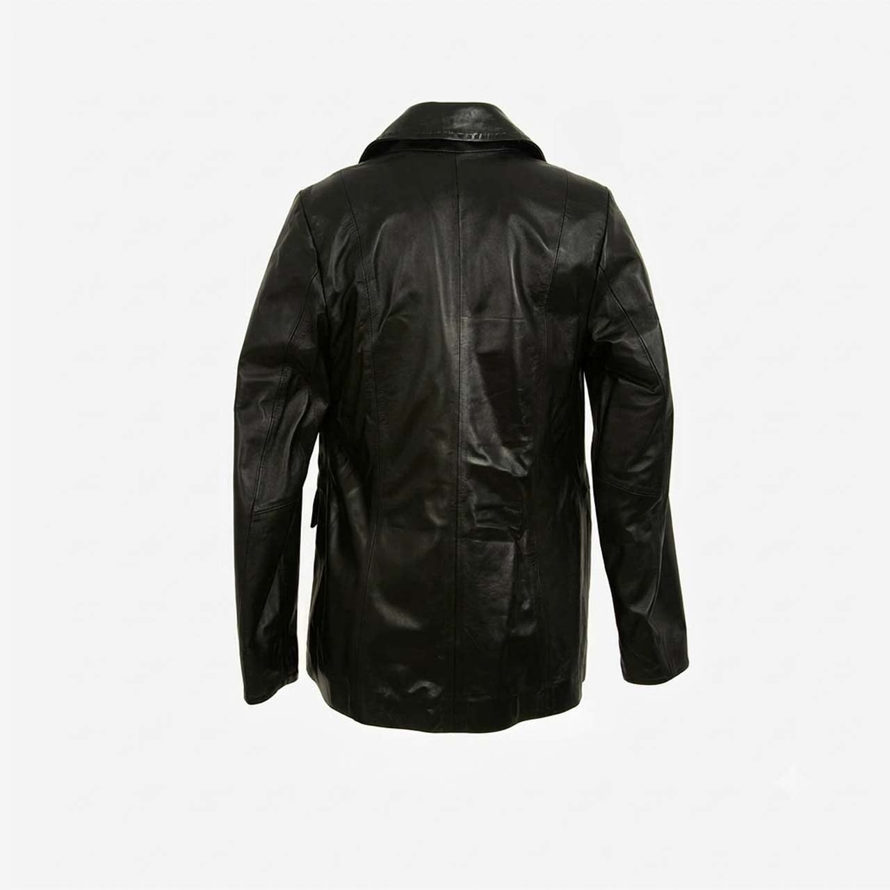 Kemal Tanca Hakiki Deri Tek Düğmeli Kadın Blazer Ceket BO-1942
