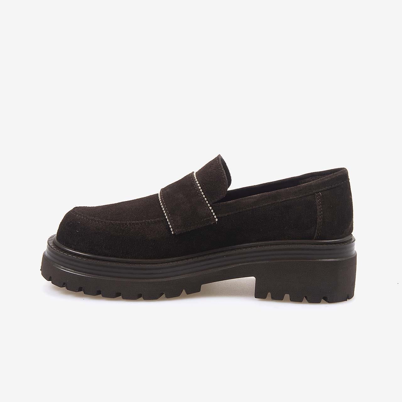 Kemal Tanca Hakiki Süet Deri Günlük Ayakkabı 479-01