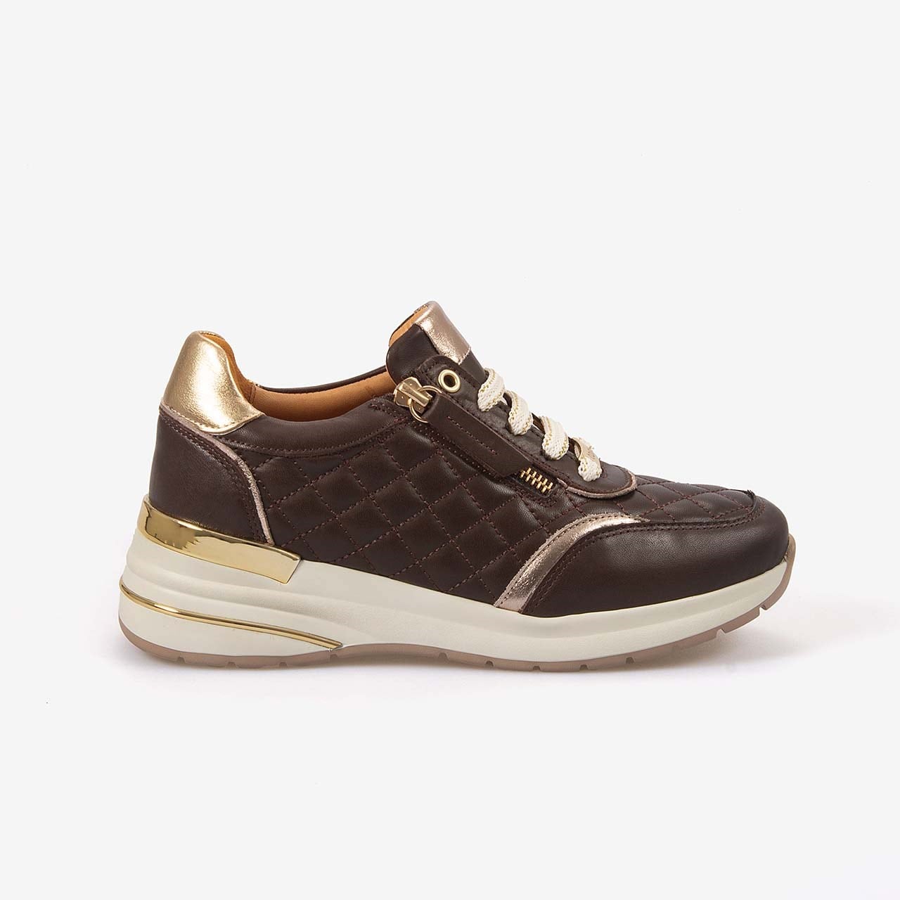 Kemal Tanca Kadın Eva Taban Kapitone Dikiş Bağcıklı Spor & Sneaker Ayakkabı 7100
