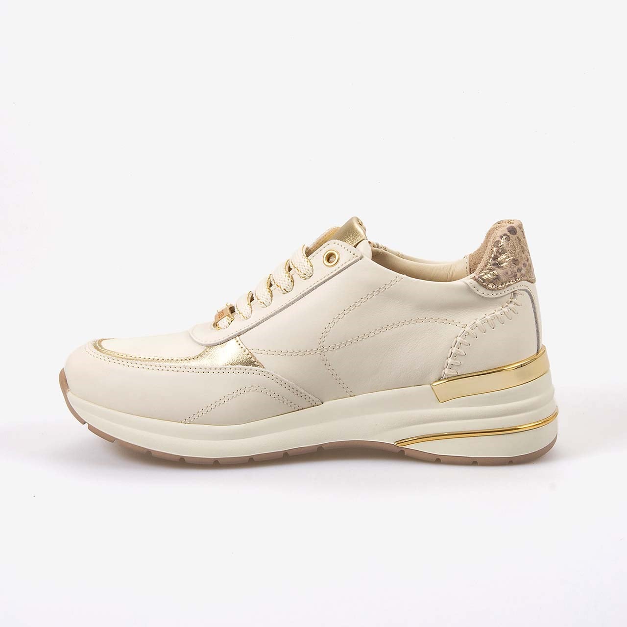 Kemal Tanca Kadın Eva Tabanlı Fermuar Detaylı Bağcıklı Casual Spor & Sneaker Ayakkabı 7015