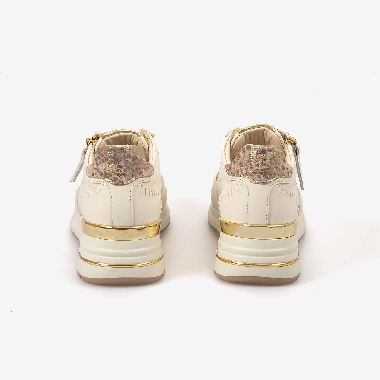 Kemal Tanca Kadın Eva Tabanlı Fermuar Detaylı Bağcıklı Casual Spor & Sneaker Ayakkabı 7015