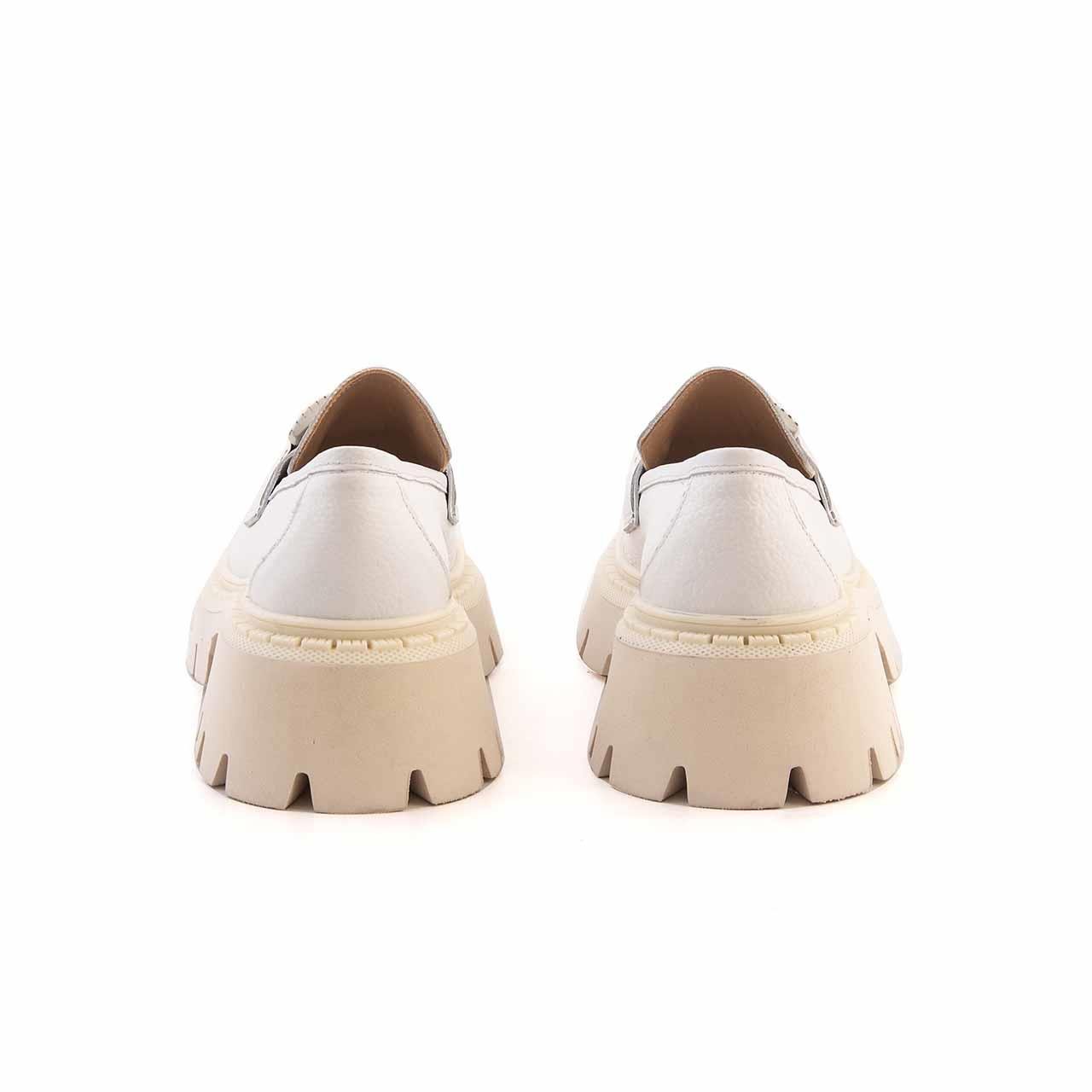 Kemal Tanca Kadın Hakiki Deri Eva Taban Beyaz Günlük Ayakkabı