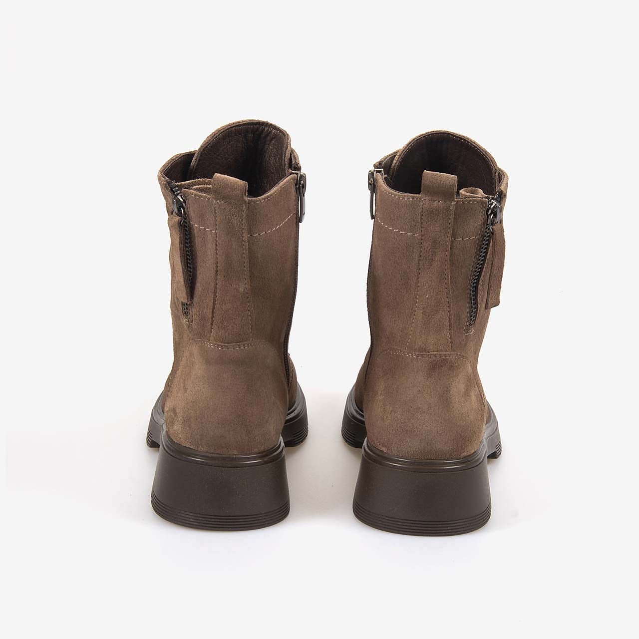 Kemal Tanca Kadın Kauçuk Taban 4,5cm Topuklu Süet Deri Bot 51430-1