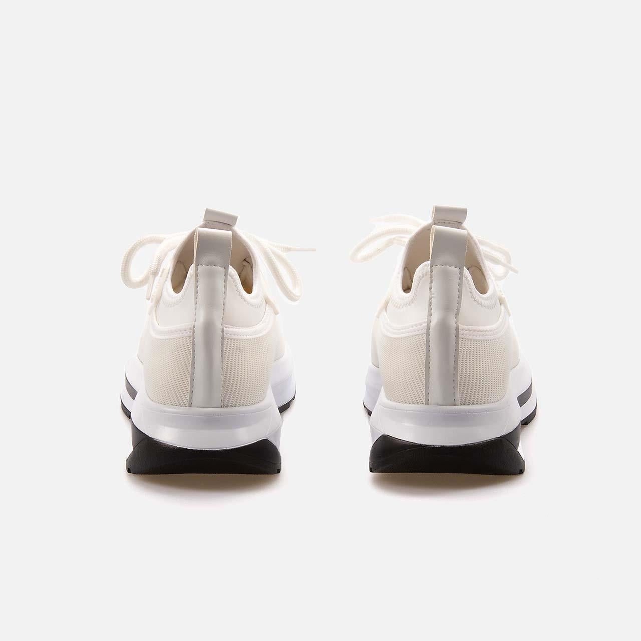 Kemal Tanca Kadın Vegan Poli Taban Beyaz Spor & Sneaker Ayakkabı