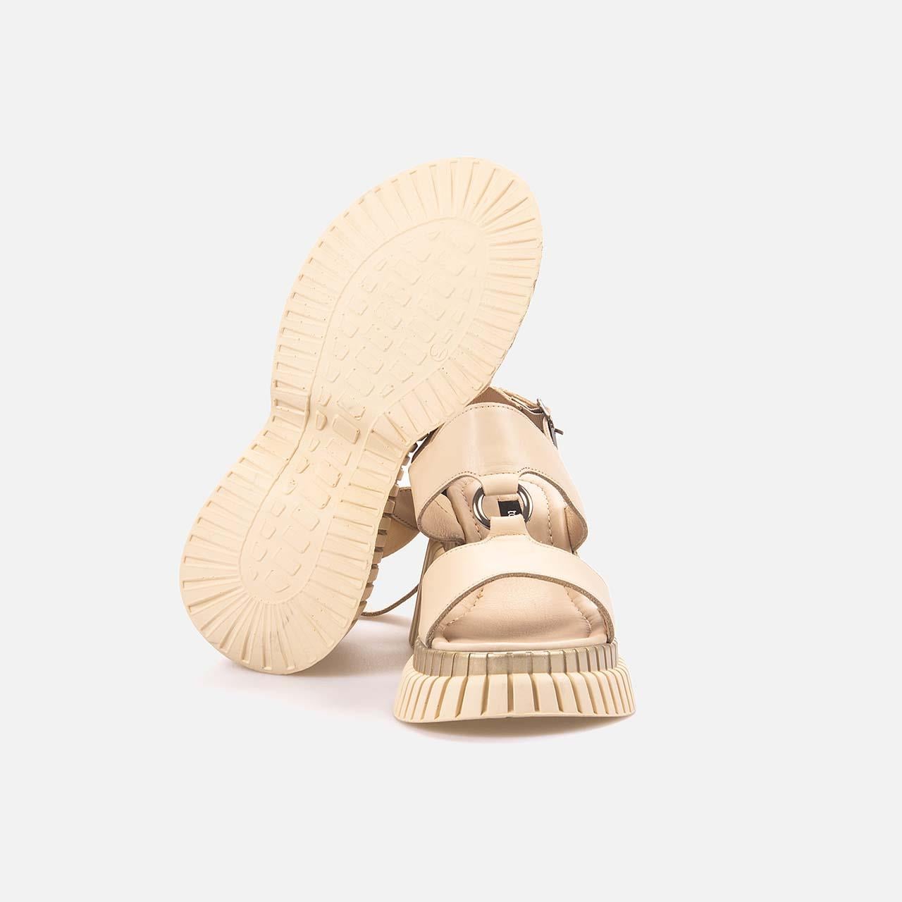 Kemal Tanca  Platform Topuk Kadın Sandalet 106-107