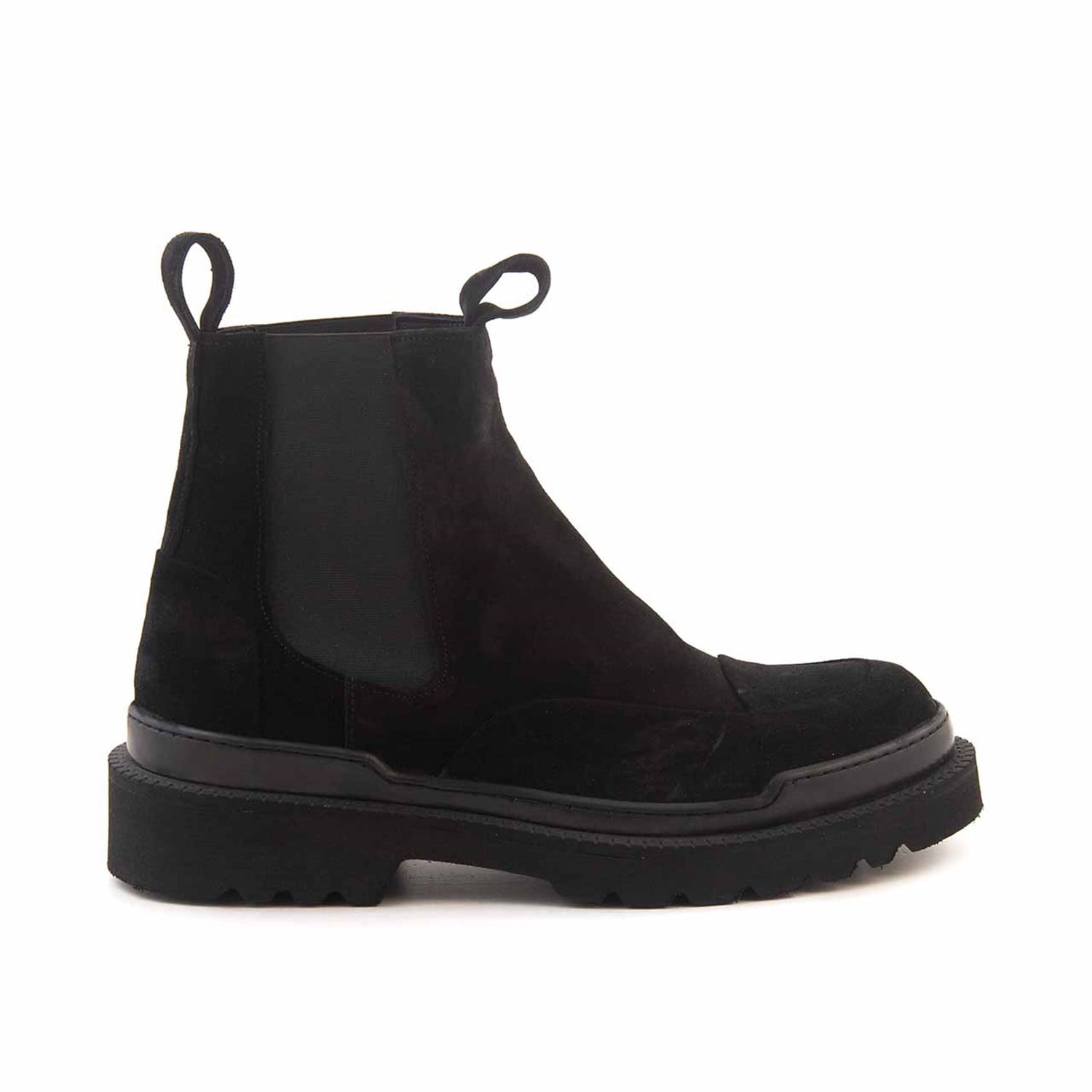 Mocassini Erkek Hakiki Deri Eva Taban Siyah Süet Bot 