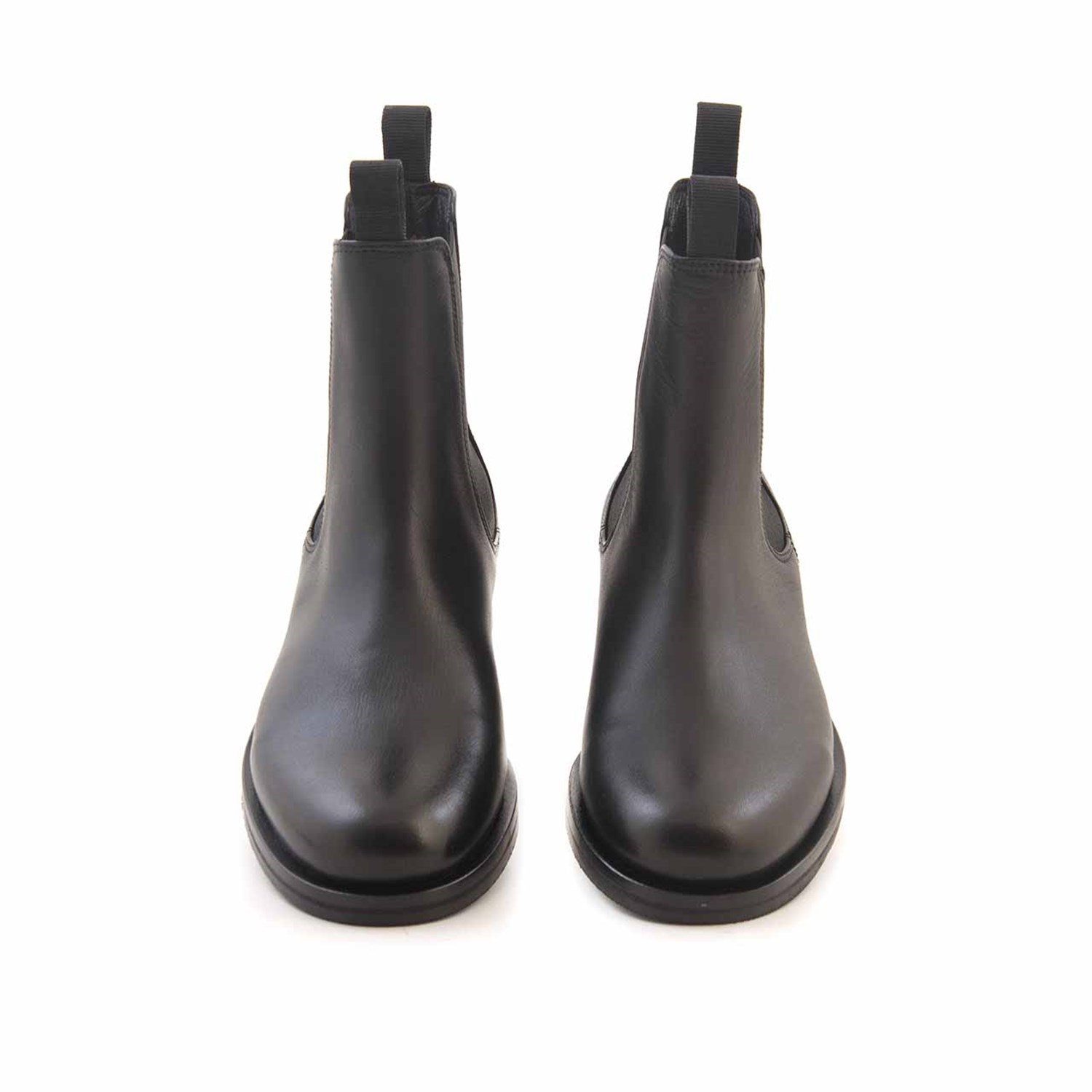 Mocassini Kadın Hakiki Deri Eva Taban Siyah Günlük Bot