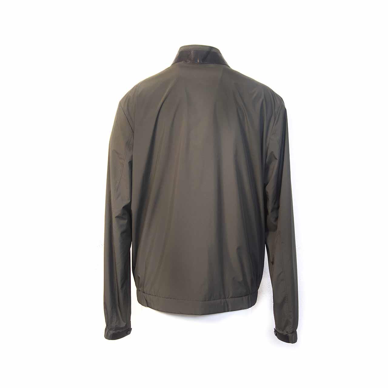 Mocassini Erkek Hakiki Deri Yeşil Deri Mont