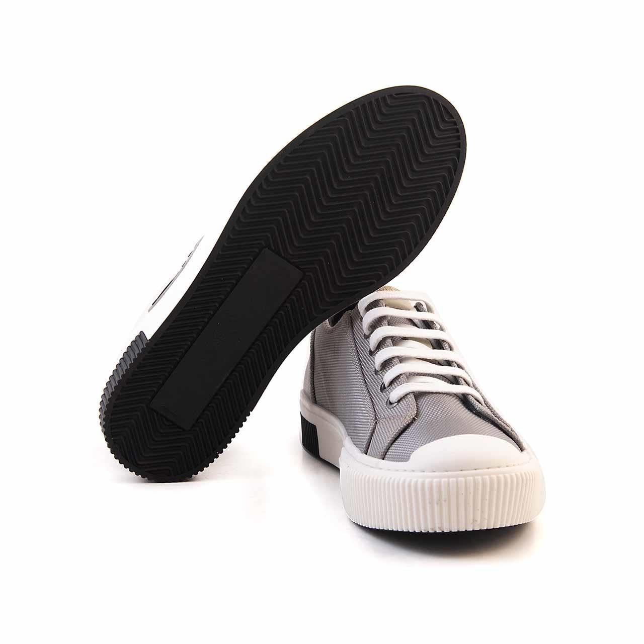 Mocassini Erkek Hakiki Deri Kauçuk Taban Gri Günlük Ayakkabı