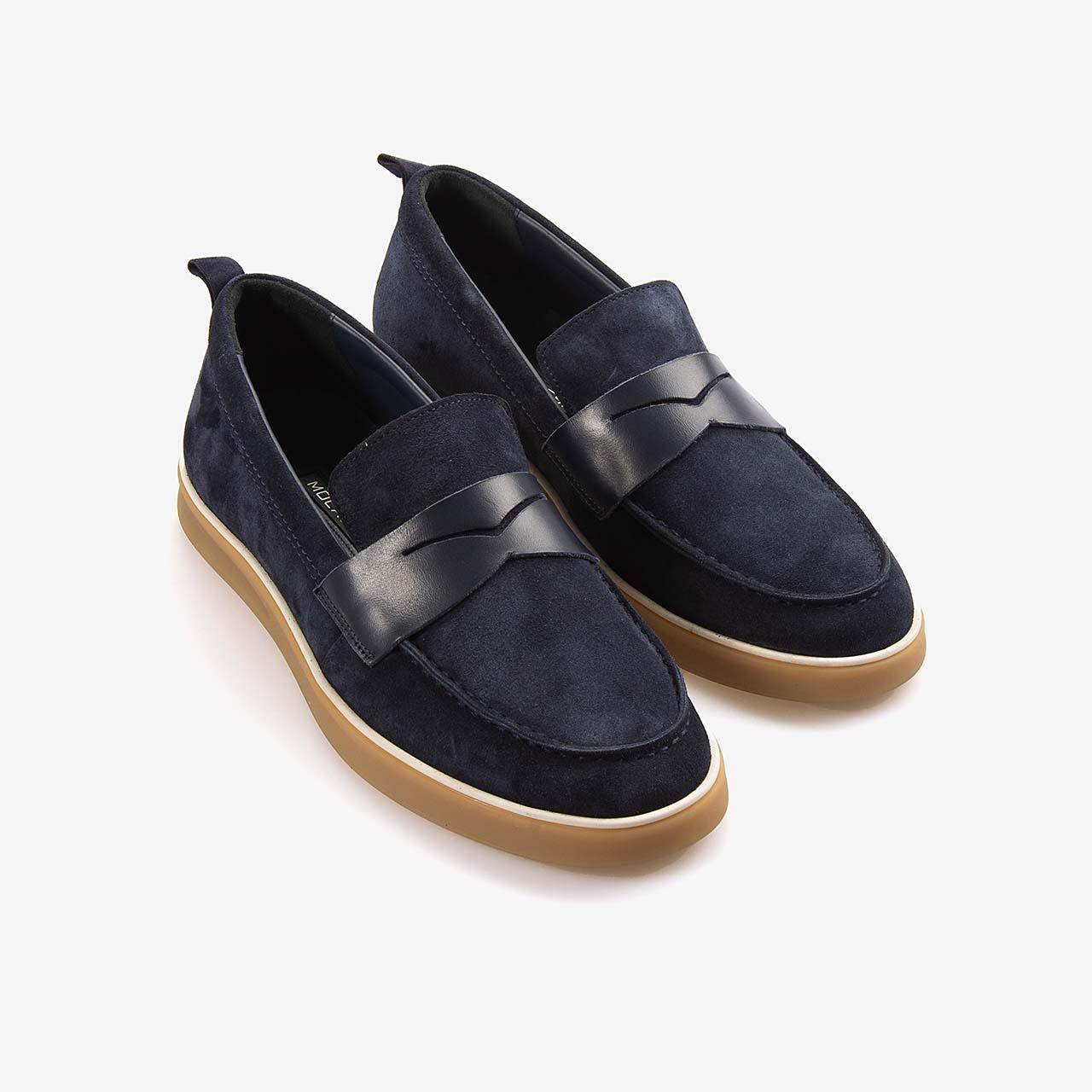 Mocassini Erkek Günlük Lacivert Ayakkabı