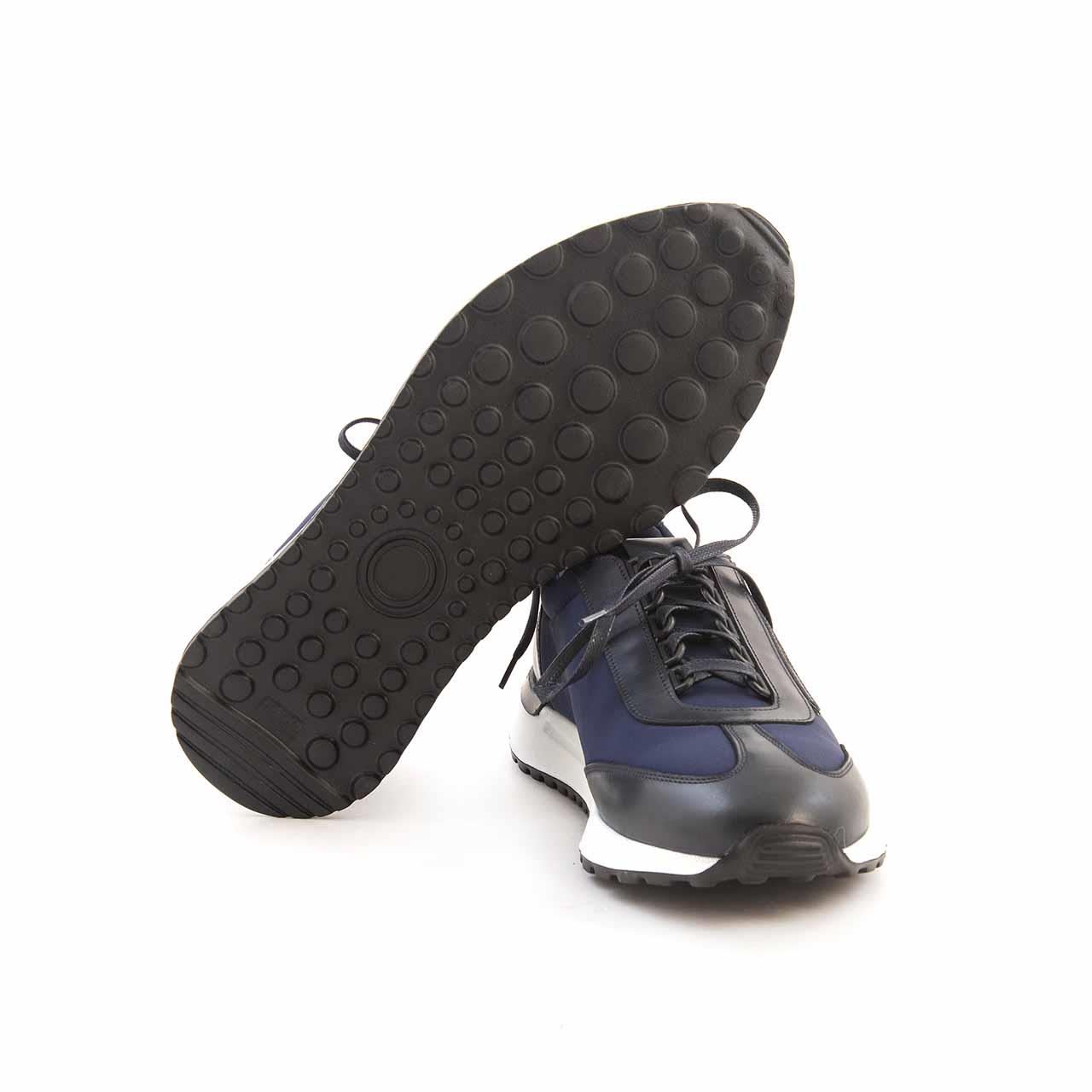 Mocassini Erkek Hakiki Deri Kauçuk Taban Lacivert Spor & Sneaker Ayakkabı