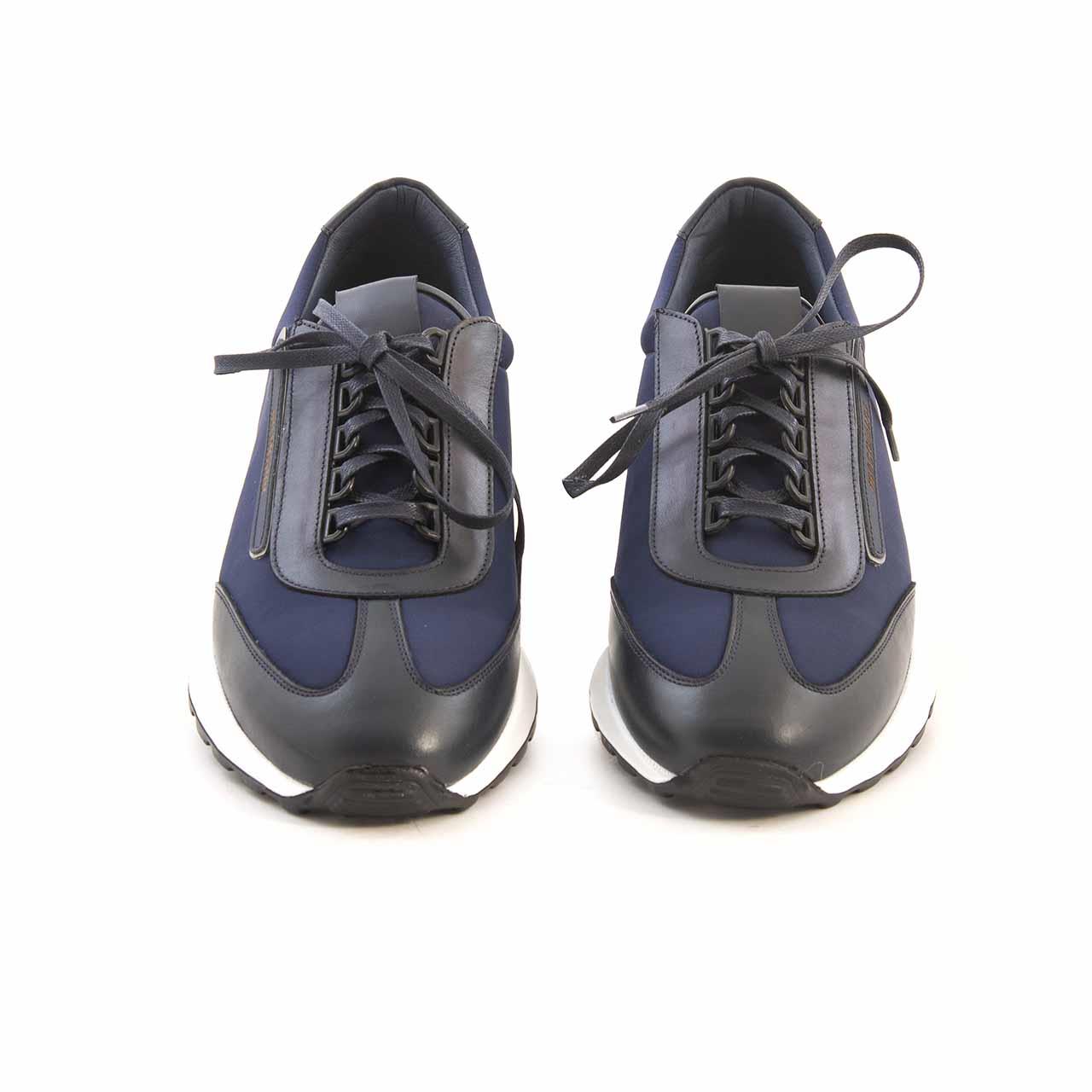 Mocassini Erkek Hakiki Deri Kauçuk Taban Lacivert Spor & Sneaker Ayakkabı