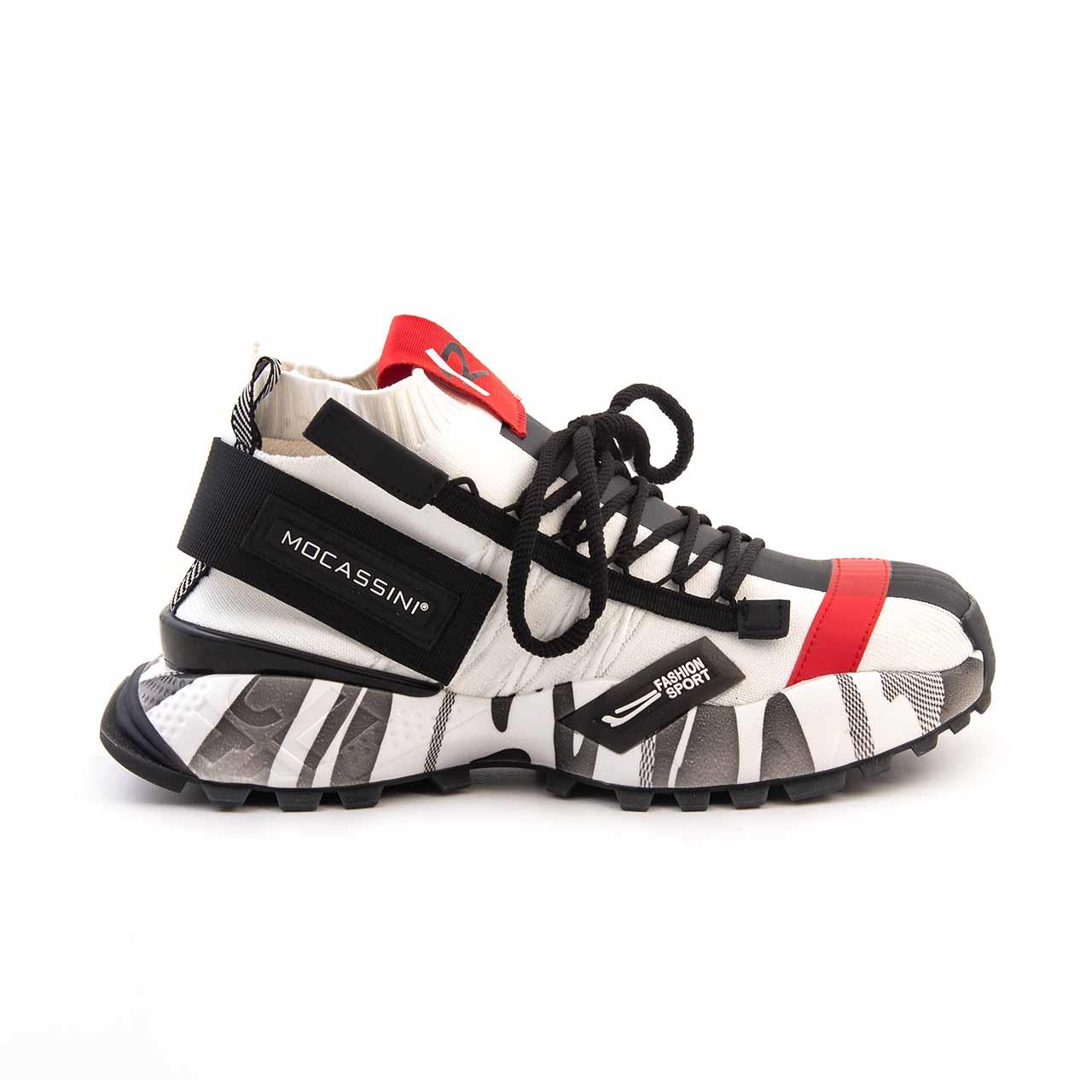 Mocassini Erkek Tekstil Beyaz Spor & Sneaker Ayakkabı