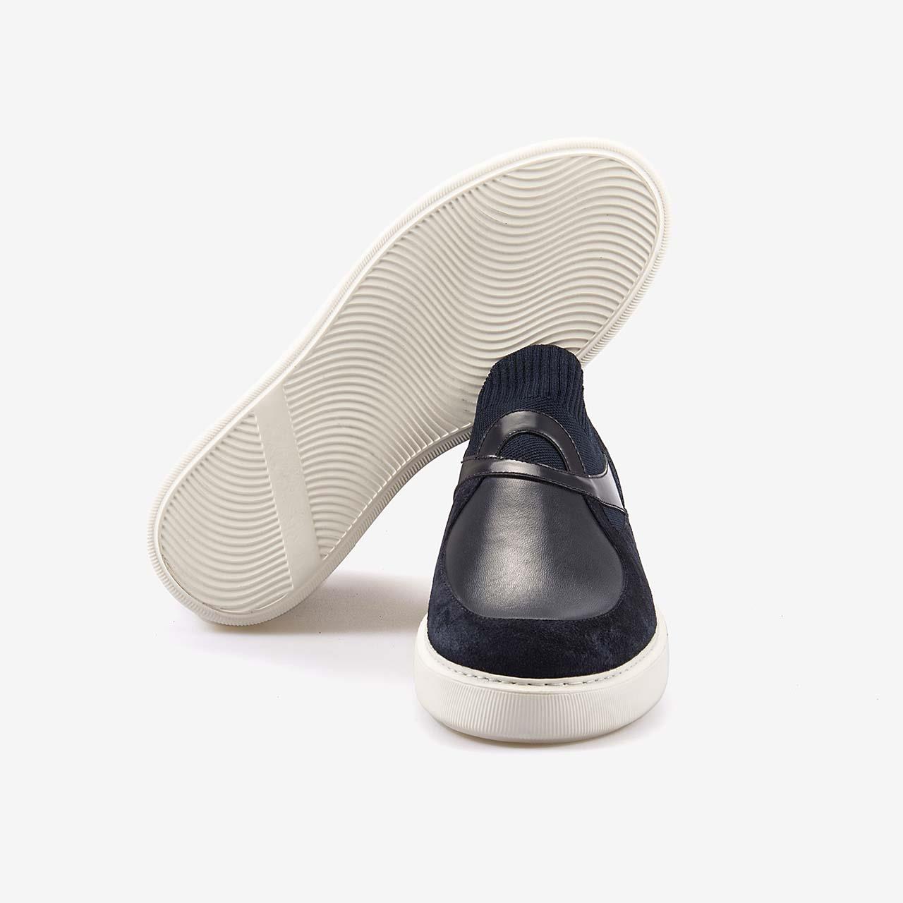 Mocassini Erkek Lacivert Spor & Sneaker AyakkabıD8037X