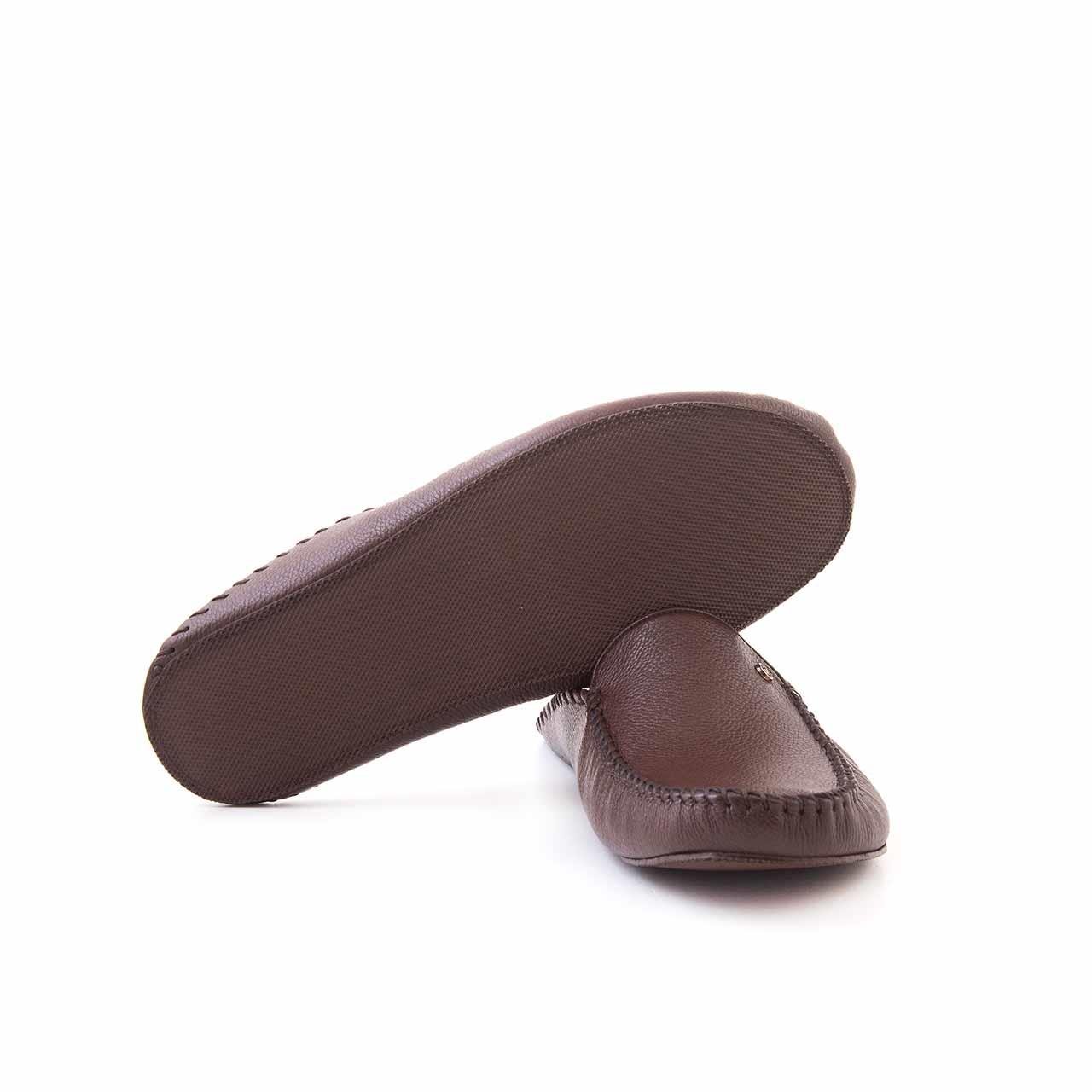 Mocassini Erkek Kahverengi Terlik Terlik