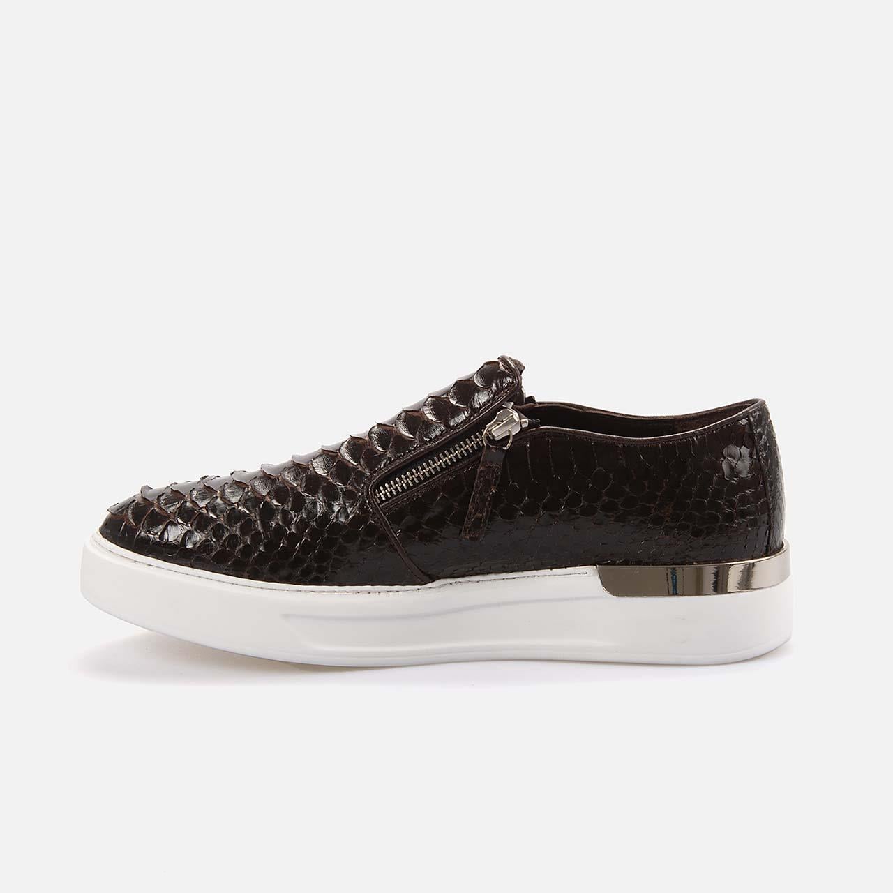 Mocassini  Fermuarlı Erkek Spor & Sneaker Ayakkabı Z4010P