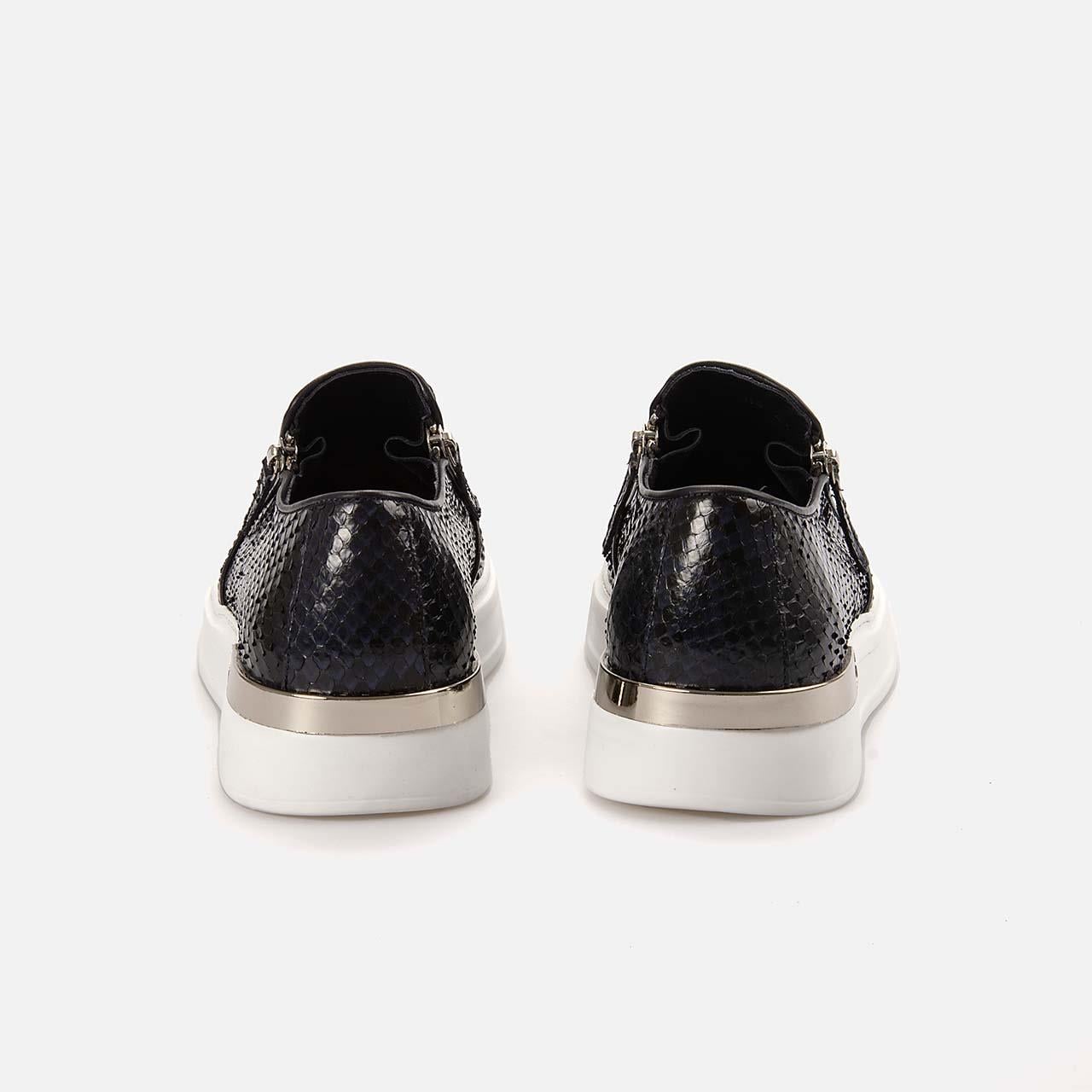 Mocassini  Fermuarlı Erkek Spor & Sneaker Ayakkabı Z4010P