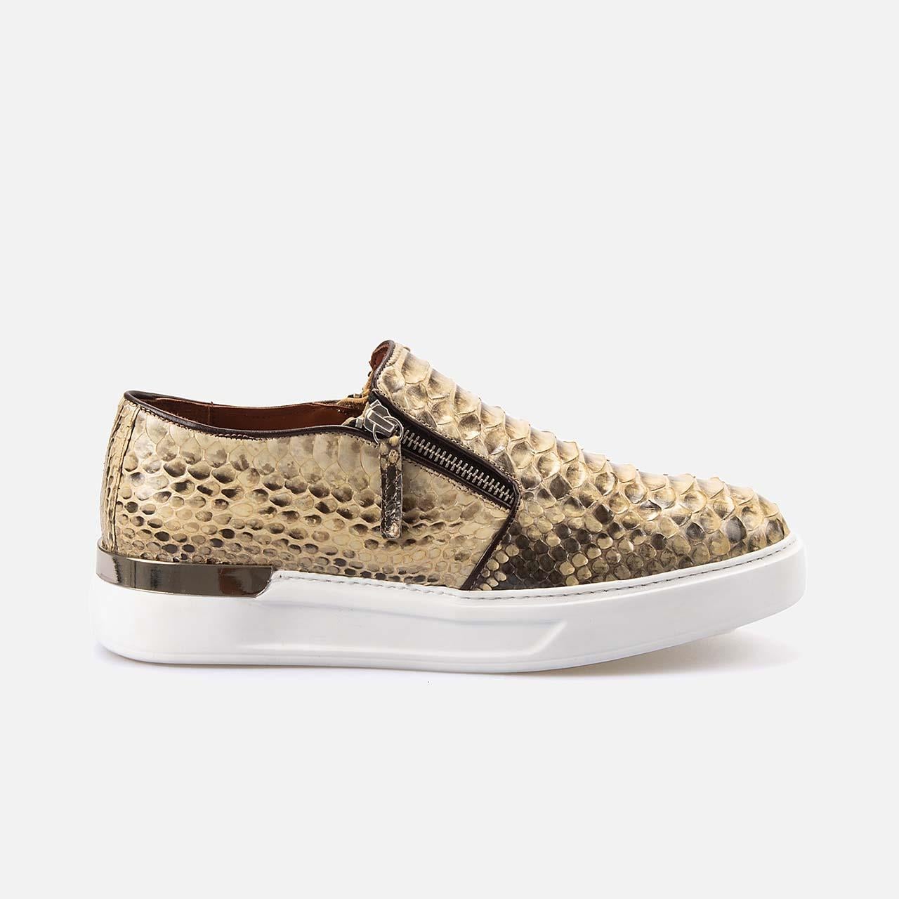 Mocassini  Fermuarlı Erkek Spor & Sneaker Ayakkabı Z4010P