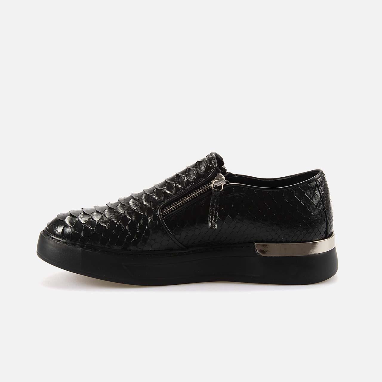 Mocassini  Fermuarlı Erkek Spor & Sneaker Ayakkabı Z4010P