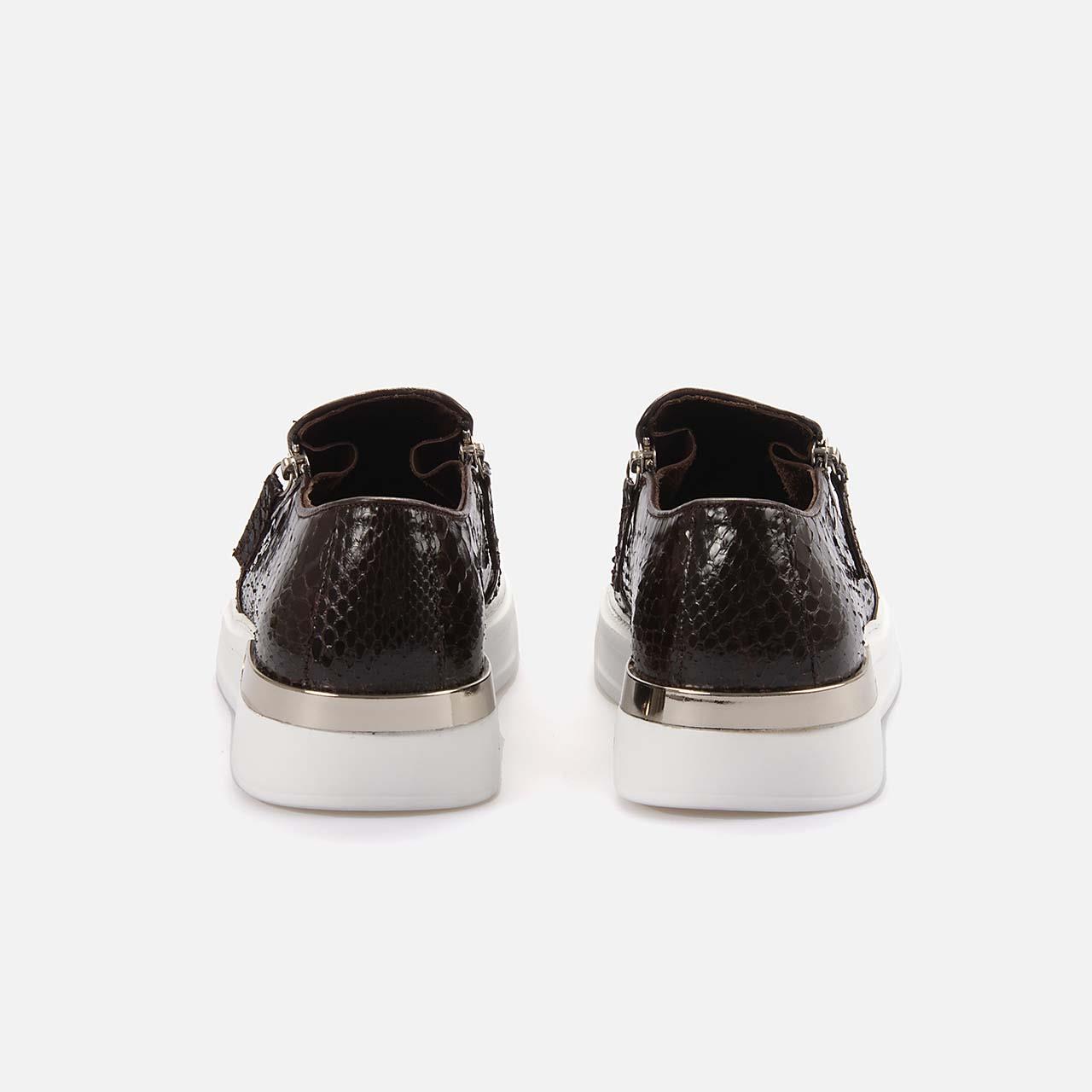 Mocassini  Fermuarlı Erkek Spor & Sneaker Ayakkabı Z4010P