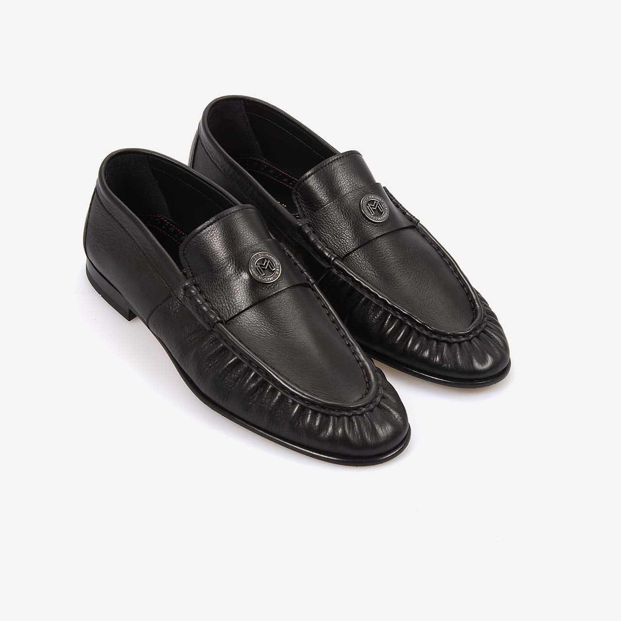 Mocassini Gold   Erkek Loafer A9125