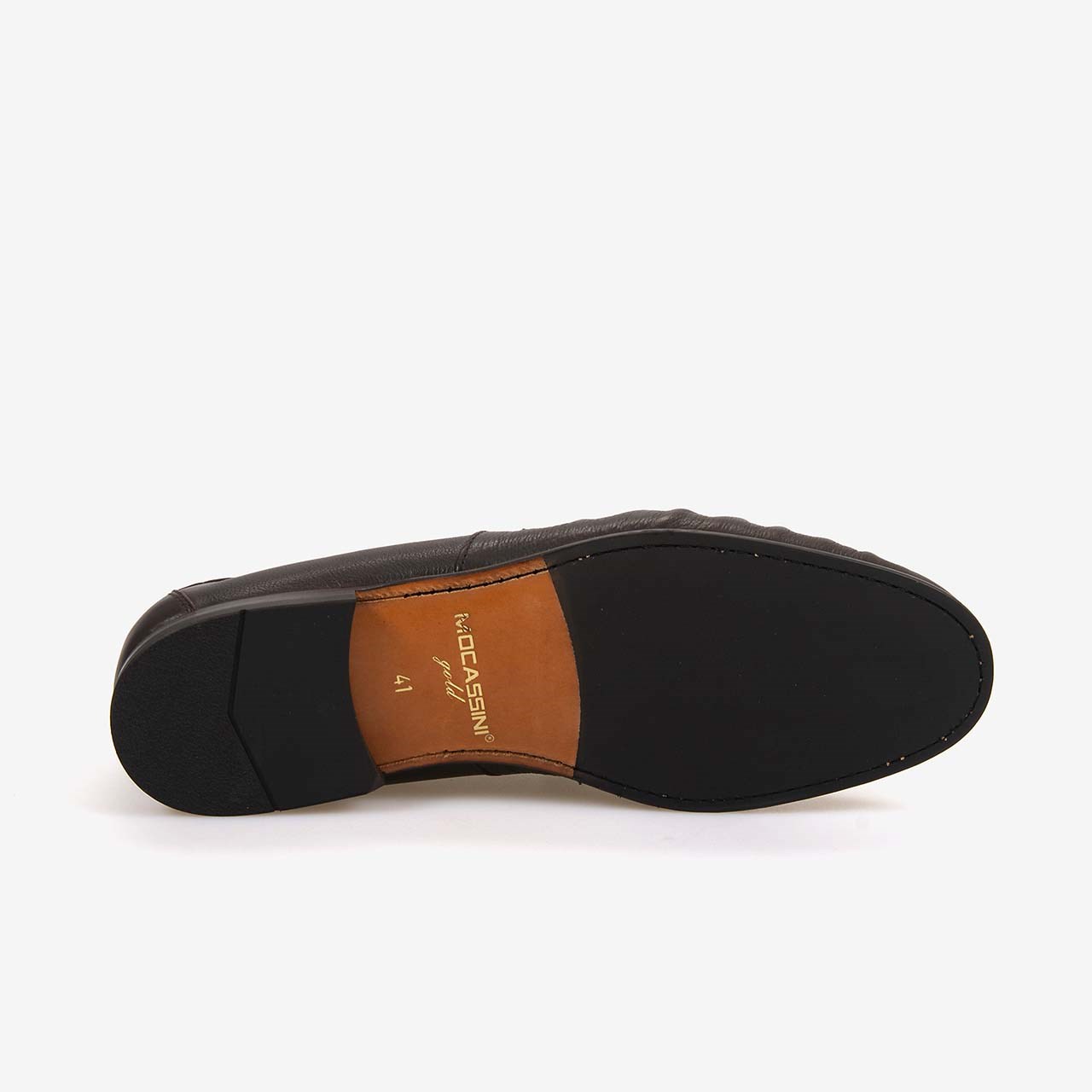 Mocassini Gold   Erkek Loafer A9125