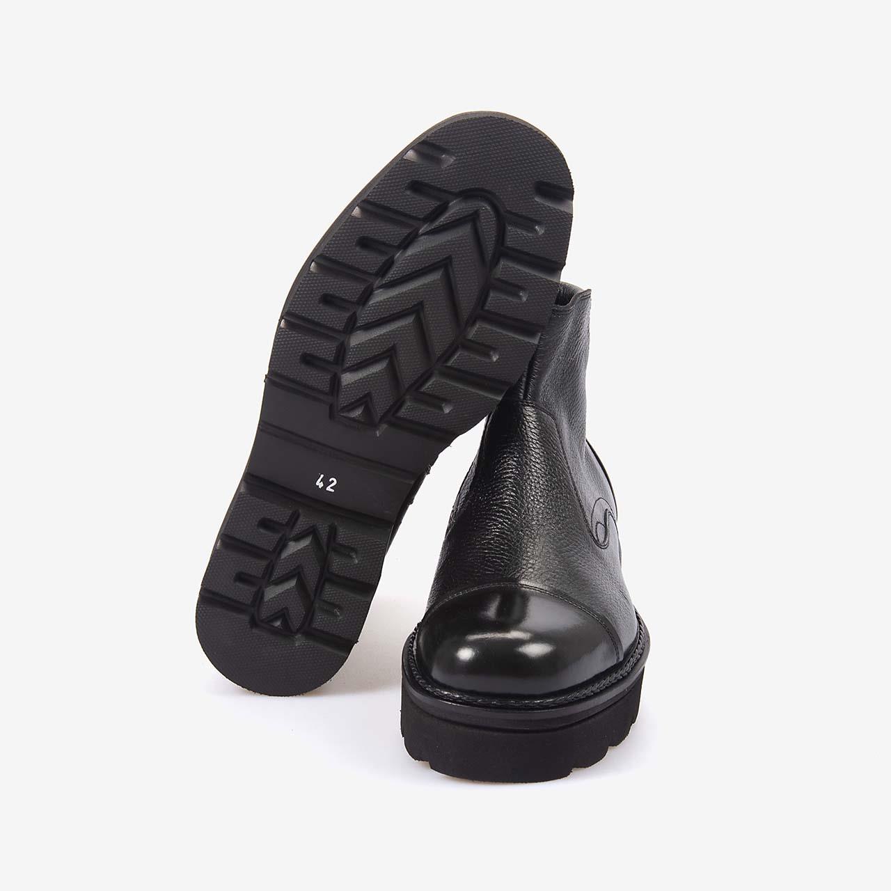 Mocassini Gold Geyik Derisi Siyah Günlük Erkek Ayakkabı 63876