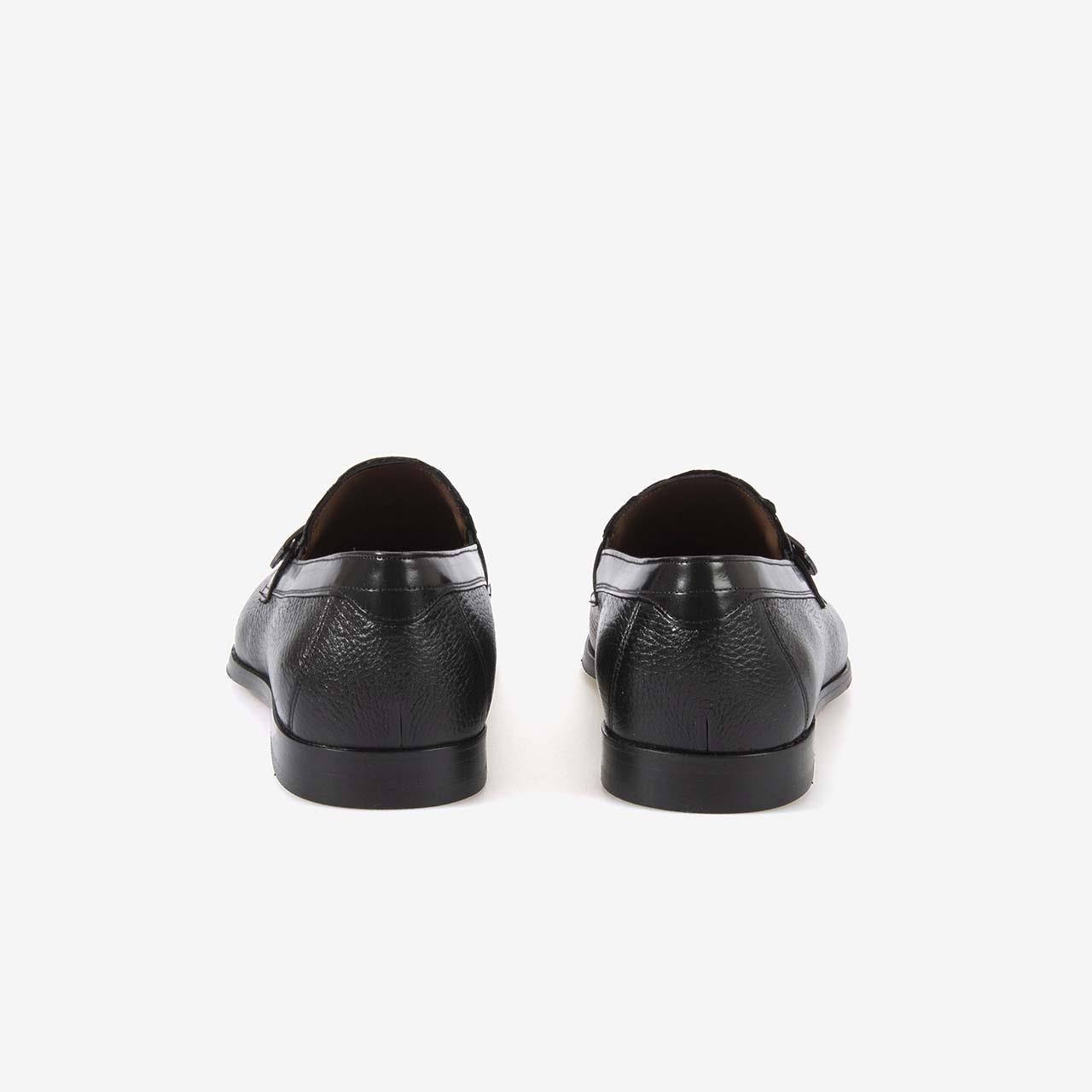 Mocassini Hakiki Geyik Derisi Erkek Klasik Ayakkabı 9111