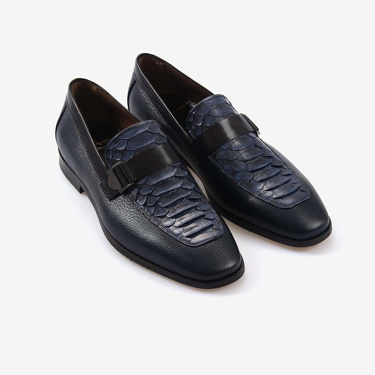 Mocassini Hakiki Geyik Derisi Erkek Klasik Ayakkabı 9111