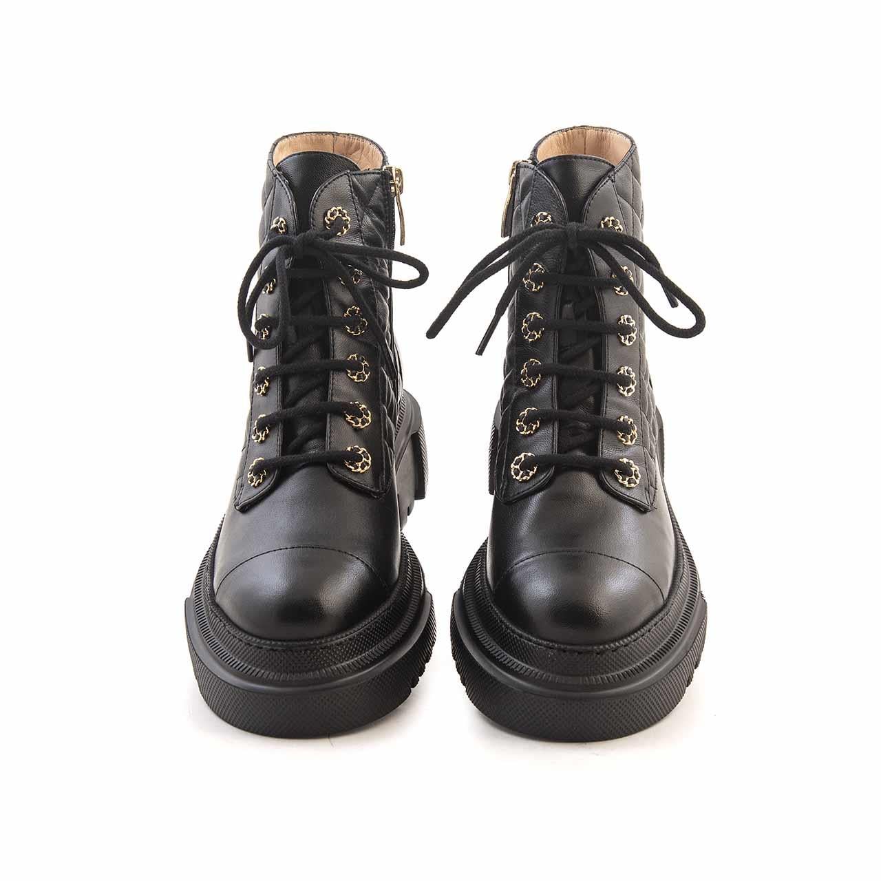 Mocassini Kadın Hakiki Deri Eva Taban Siyah Günlük Bot