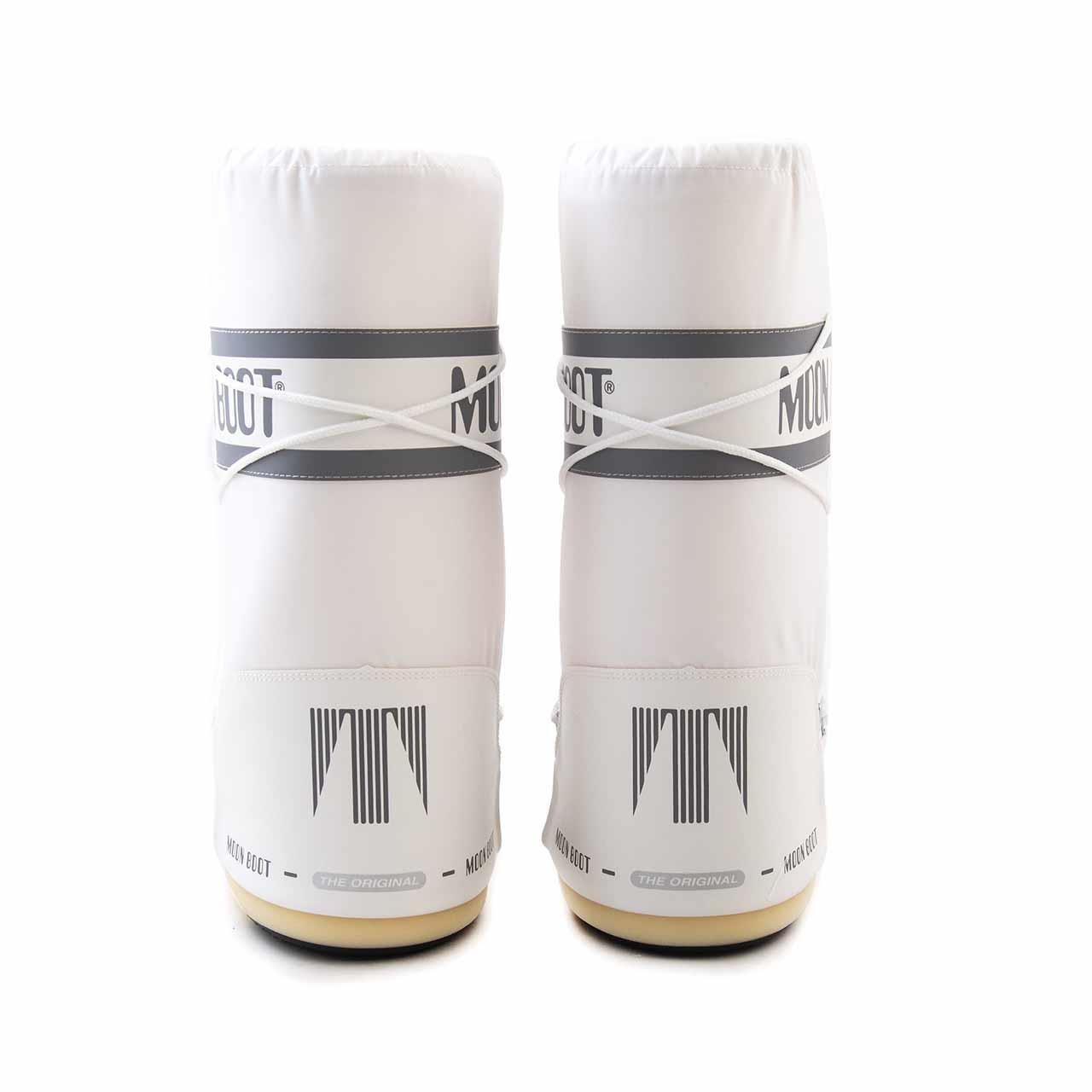 Moonboot Kadın Dolgu Taban Beyaz Kar Botu Çizme