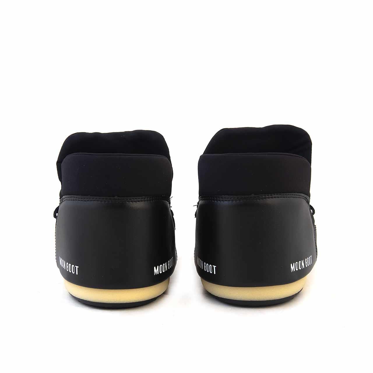 Moonboot Kadın Dolgu Taban Siyah Kar Botu Çizme