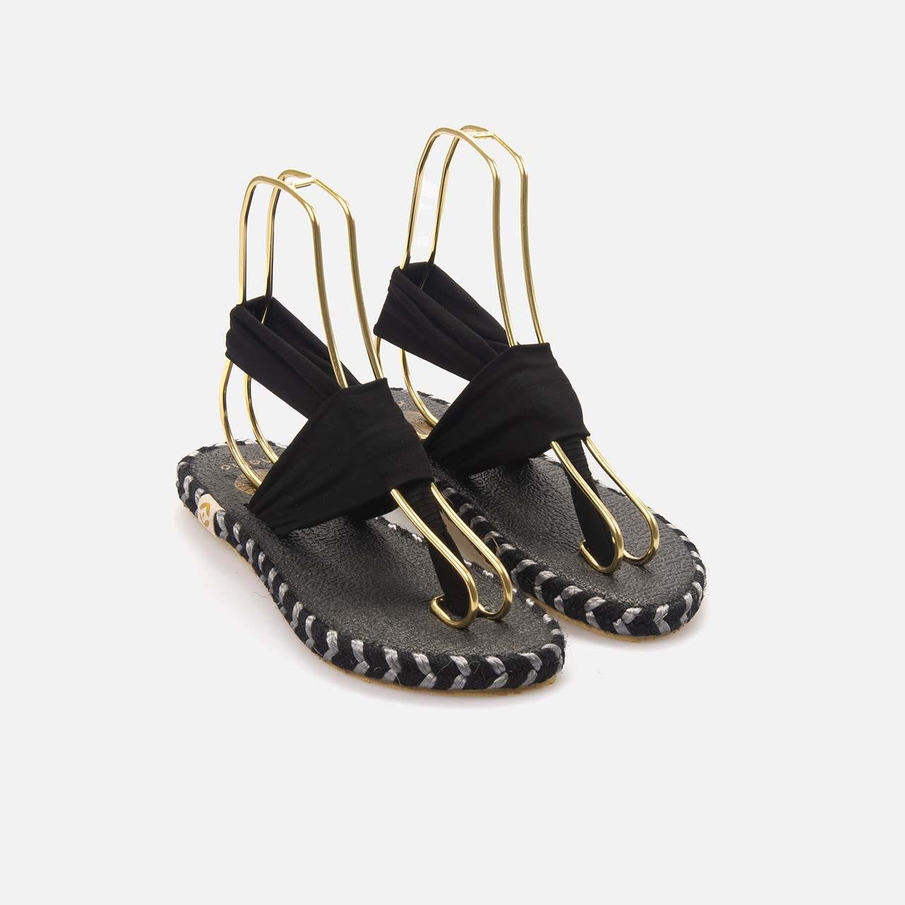 Nalho Kadın Siyah Sandalet Terlik