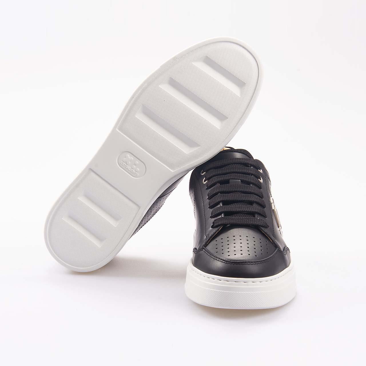 Philipp Plein Erkek Hakiki Deri Siyah Spor & Sneaker Ayakkabı