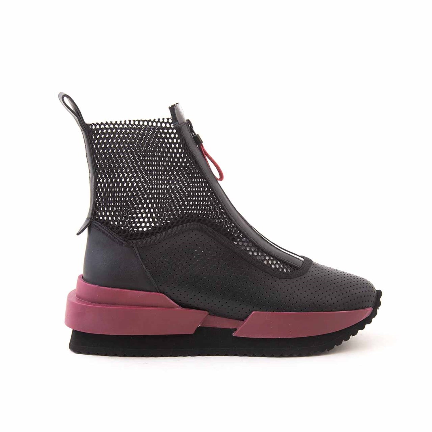 Rouge Kadın Hakiki Deri Kauçuk Taban Siyah Spor & Sneaker Ayakkabı