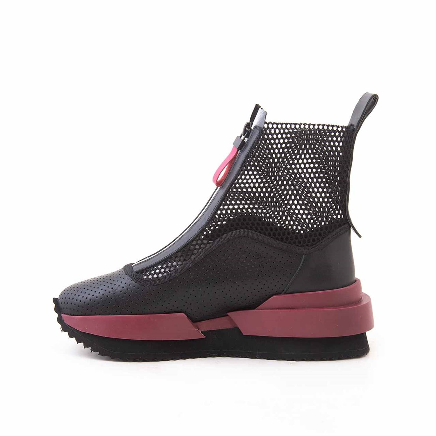 Rouge Kadın Hakiki Deri Kauçuk Taban Siyah Spor & Sneaker Ayakkabı