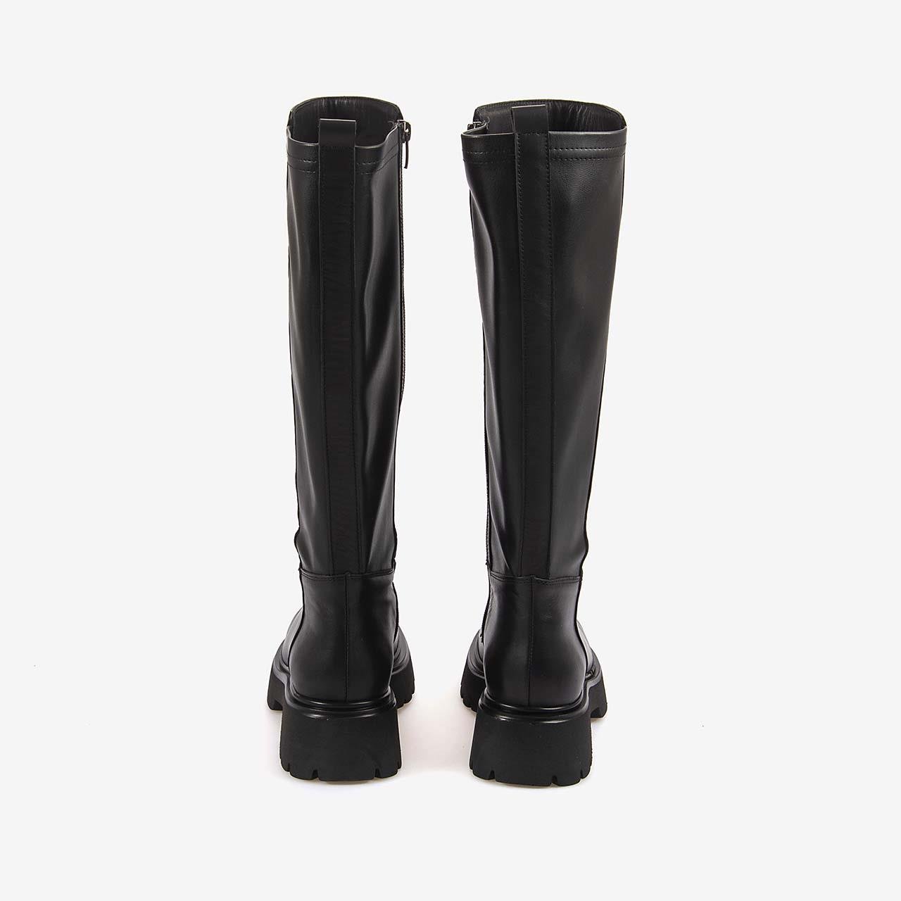 Rouge Hakiki Deri Kadın Günlük Çizme 1700-5024