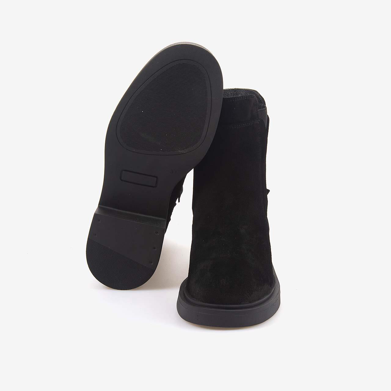 Rouge  Hakiki Deri Kadın Süet  Bot 51425