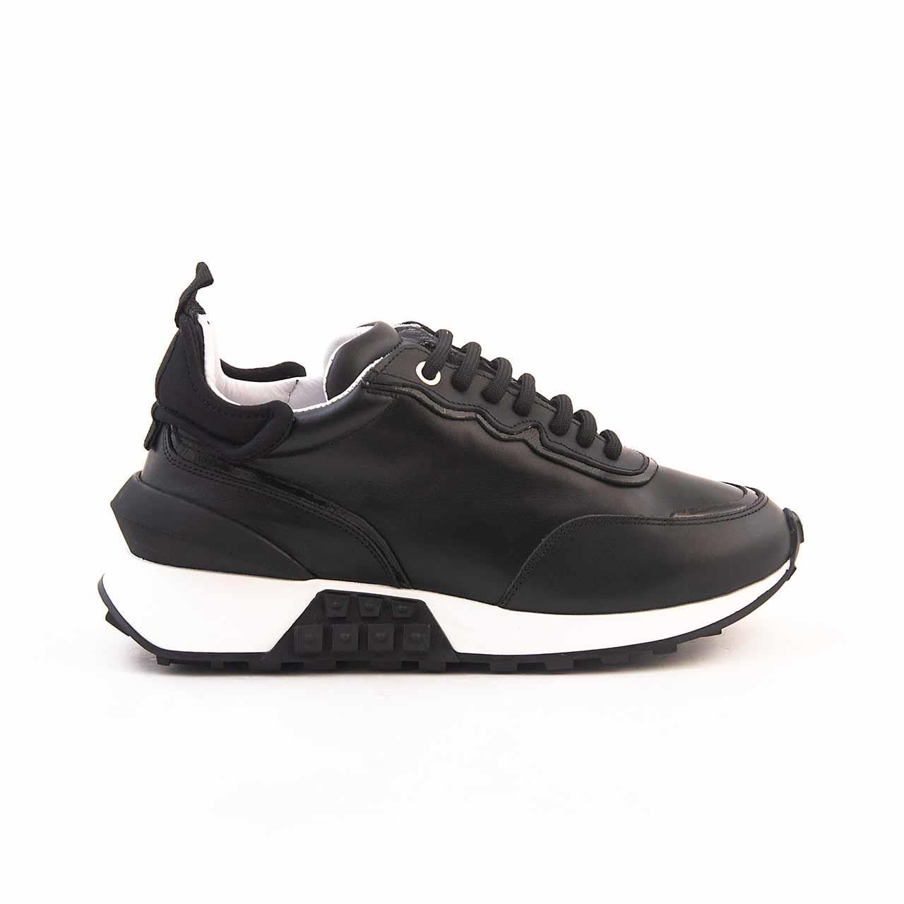 Rouge Kadın Hakiki Deri Termo Taban Siyah Spor & Sneaker Ayakkabı