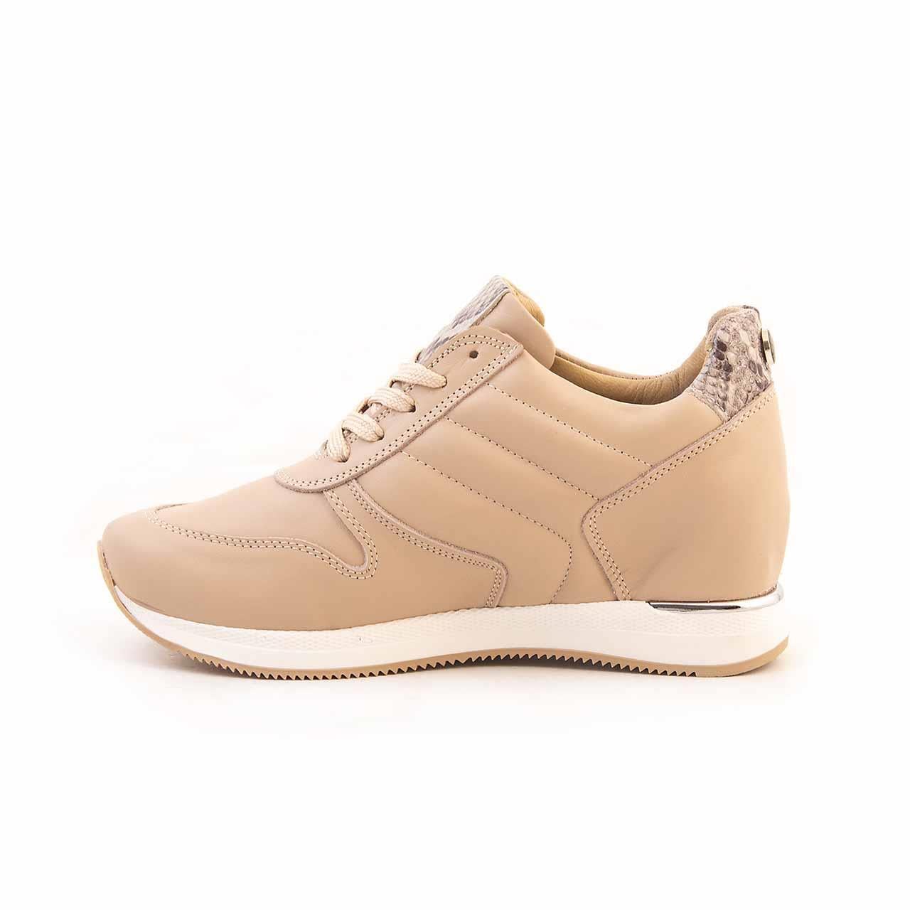 Rouge Kadın Hakiki Deri Bej Spor & Sneaker Ayakkabı